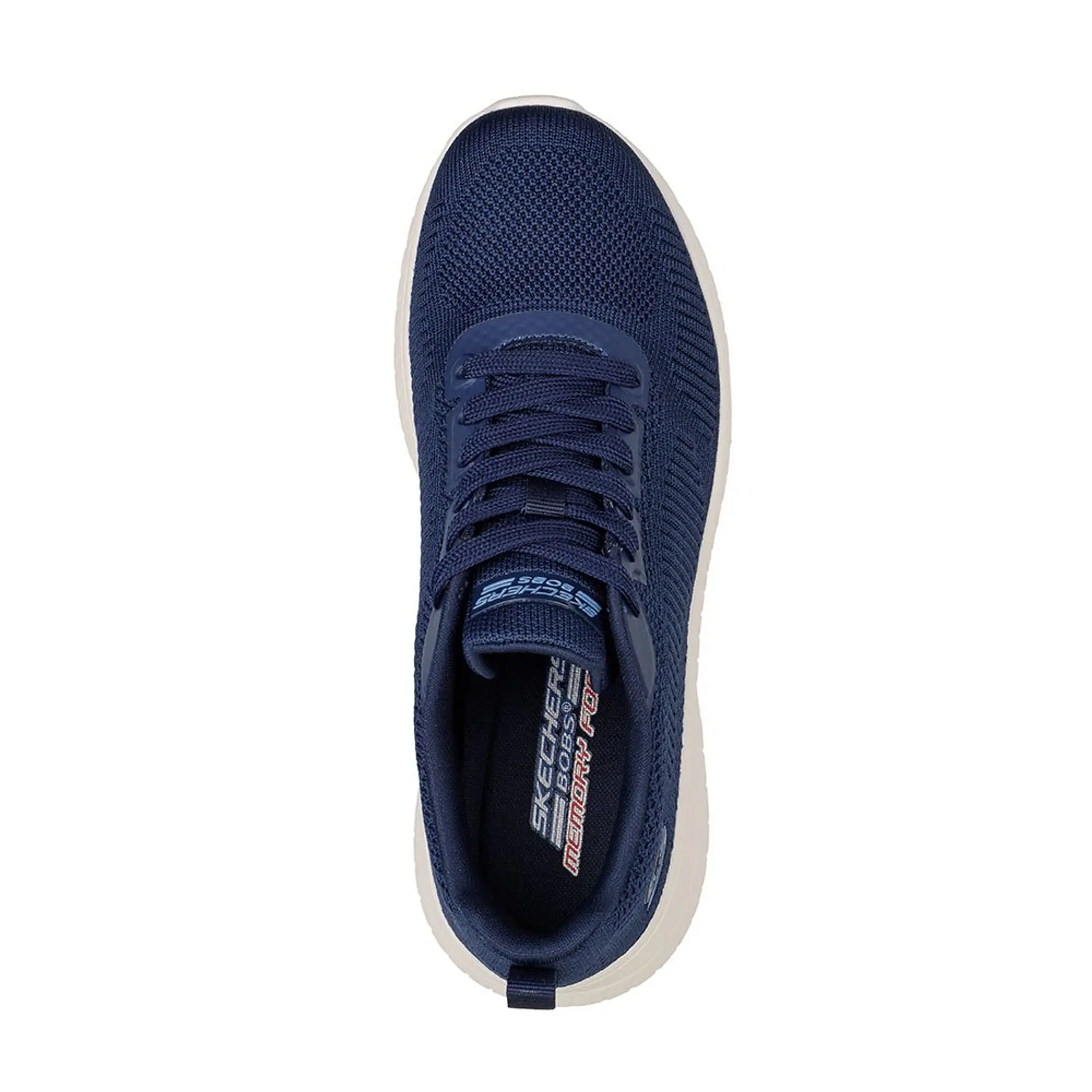 Skechers Women's BOBS Sport Squad Chaos - Face Off Sneaker in Navy Blue