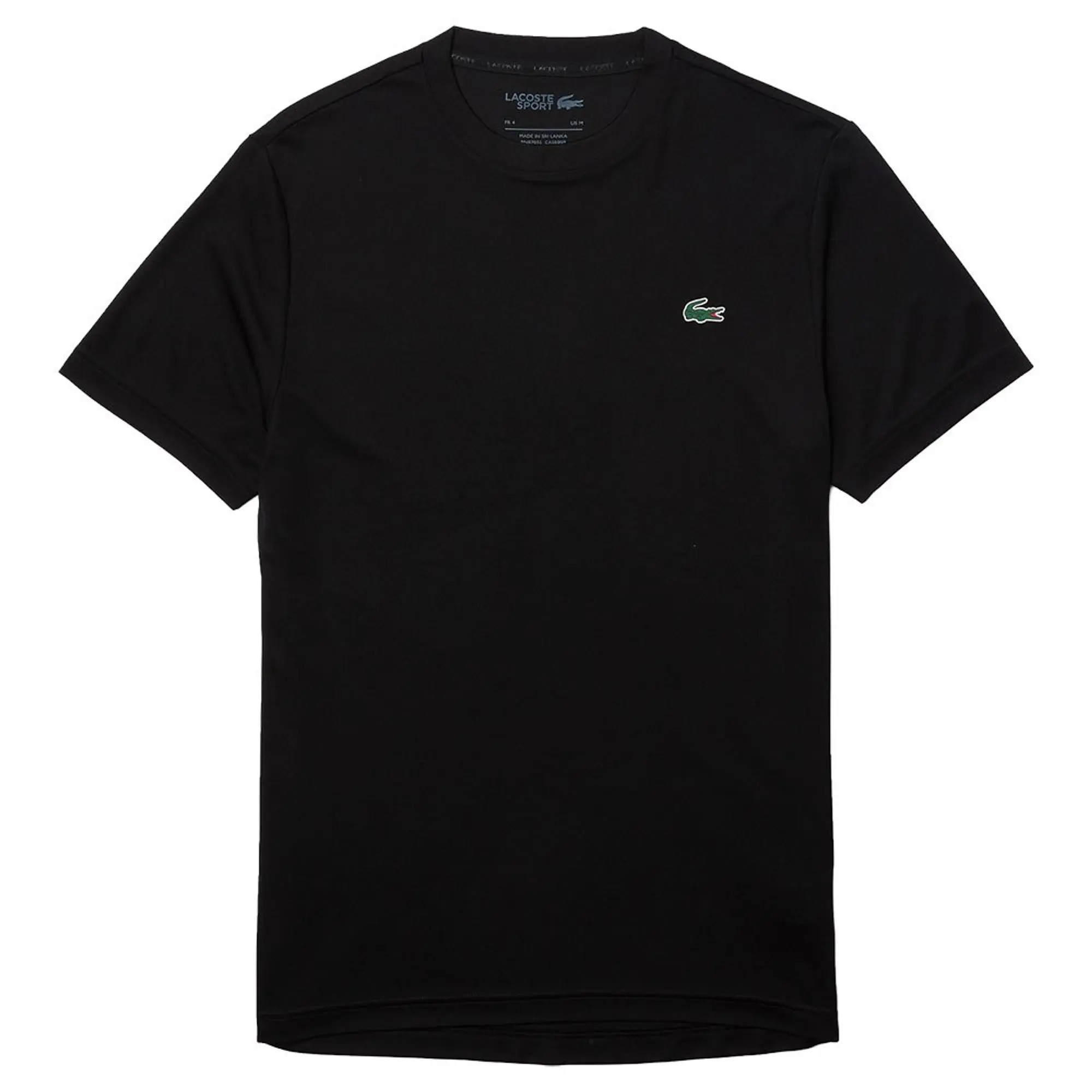 Lacoste｜ (TH3401-001) Lacoste Men's Ultra Dry Pique Tennis Shirt - White | Tennis Only
