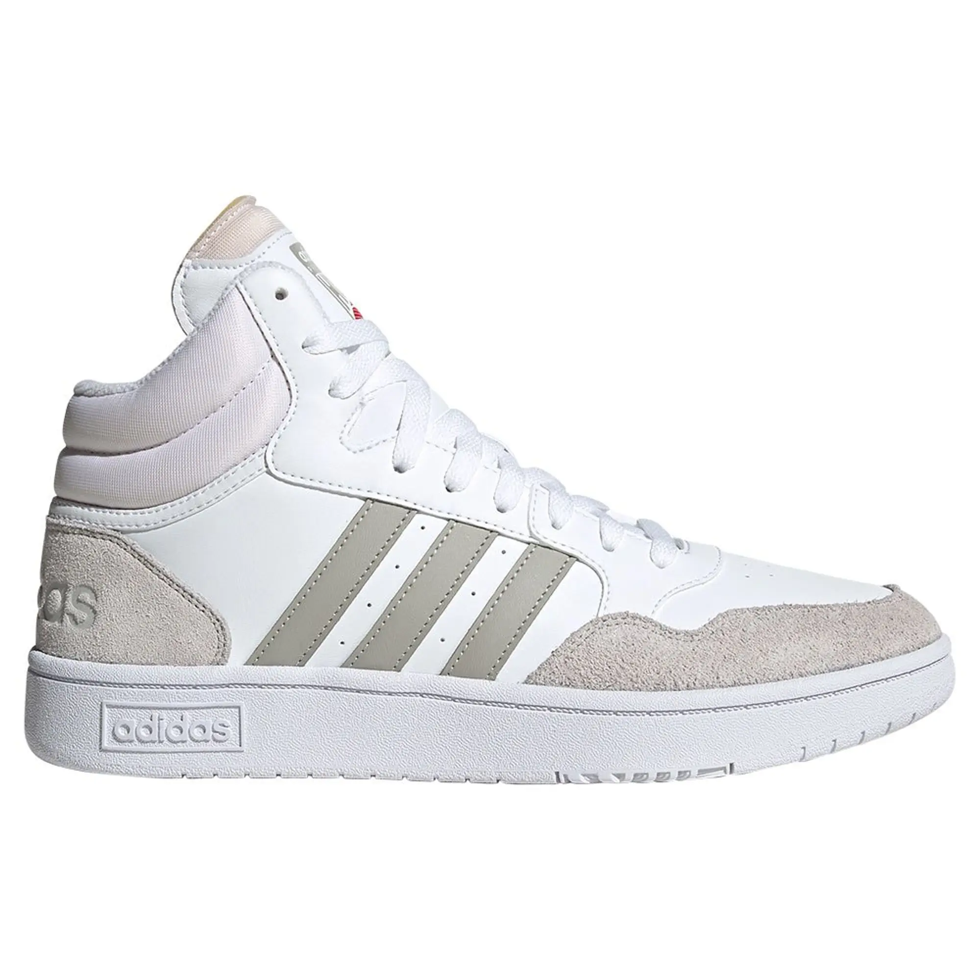 adidas  HOOPS 3.0 MID  men's Shoes (High-top Trainers) in White