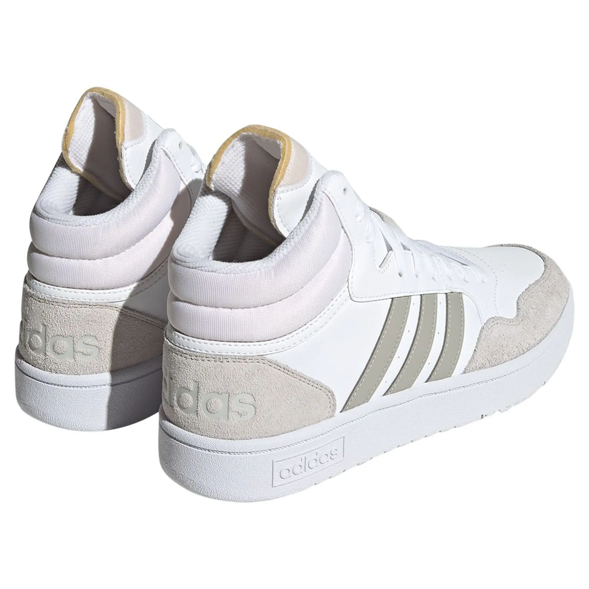 adidas  HOOPS 3.0 MID  men's Shoes (High-top Trainers) in White