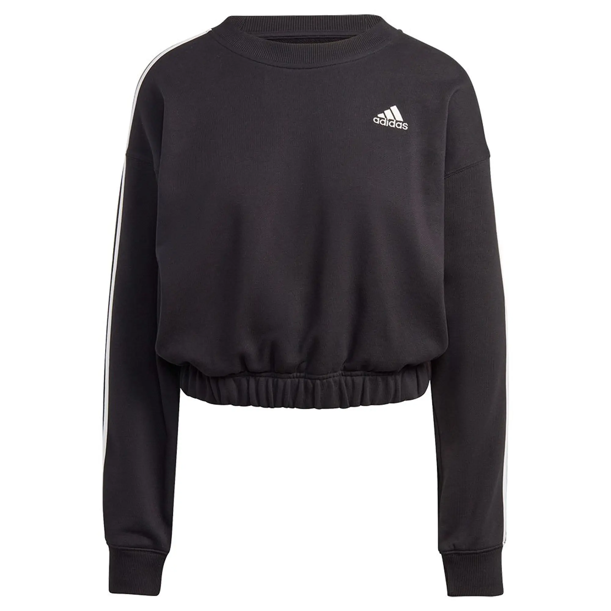 adidas  3S CR SWT  women's Sweatshirt in Black