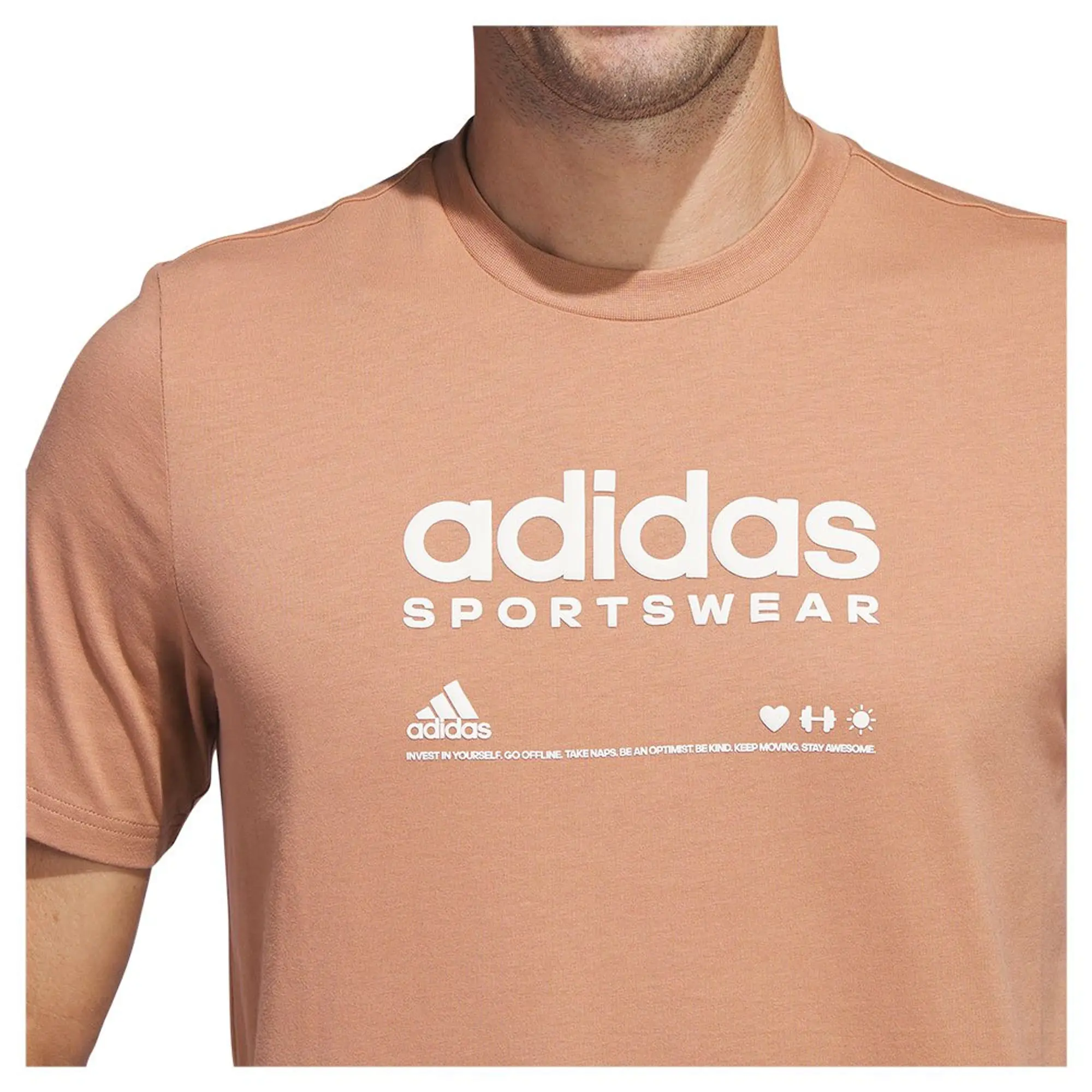 Adidas Lounge Short Sleeve T-shirt