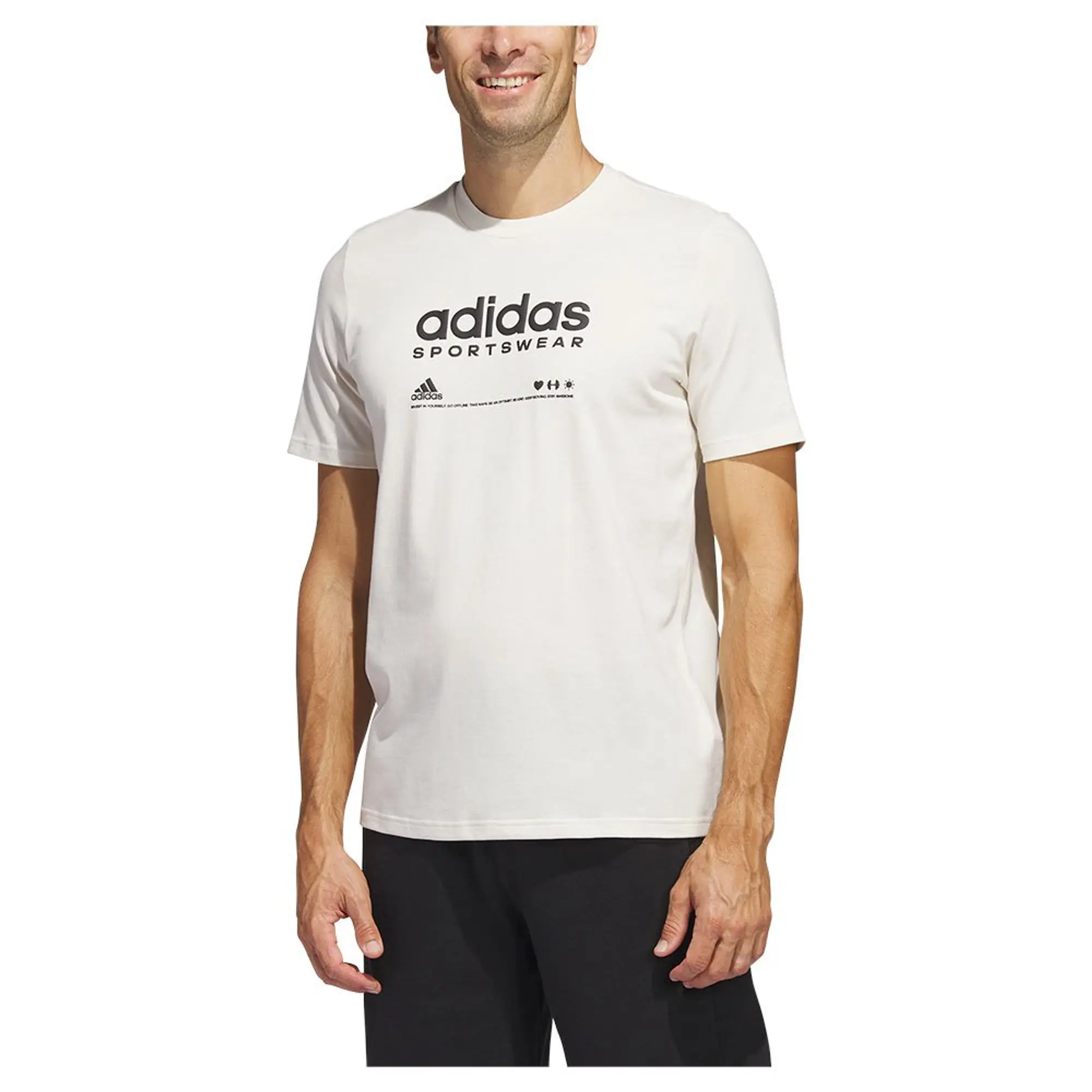 Adidas Lounge Short Sleeve T-shirt