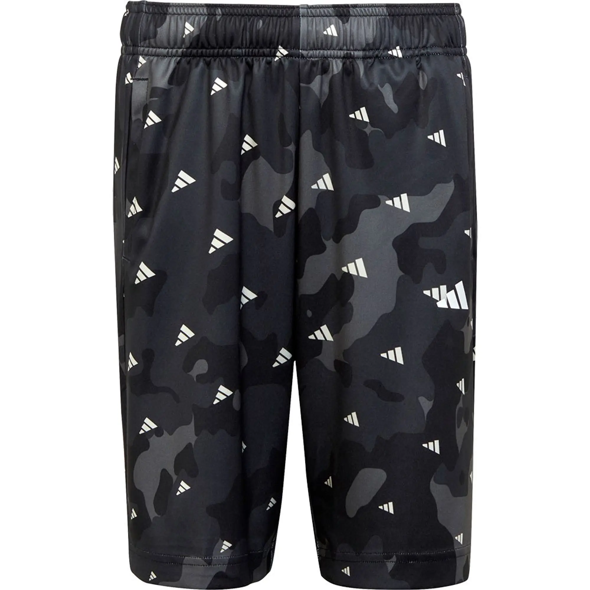 adidas Train Essentials Seasonal Aeroready Allover Print Gym Short Unisex Kids - Grey