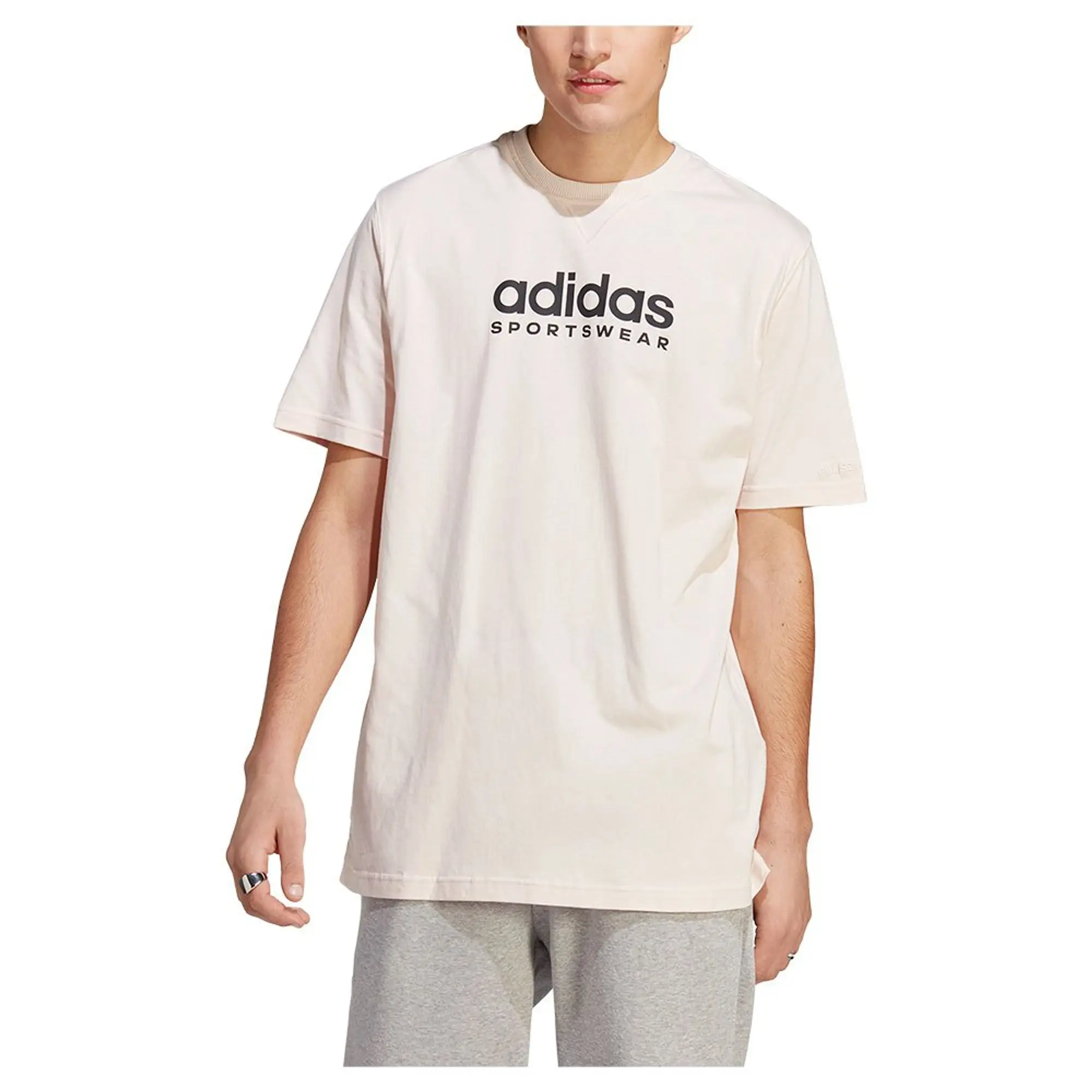 adidas  ALL SZN G T  men's T shirt in Beige