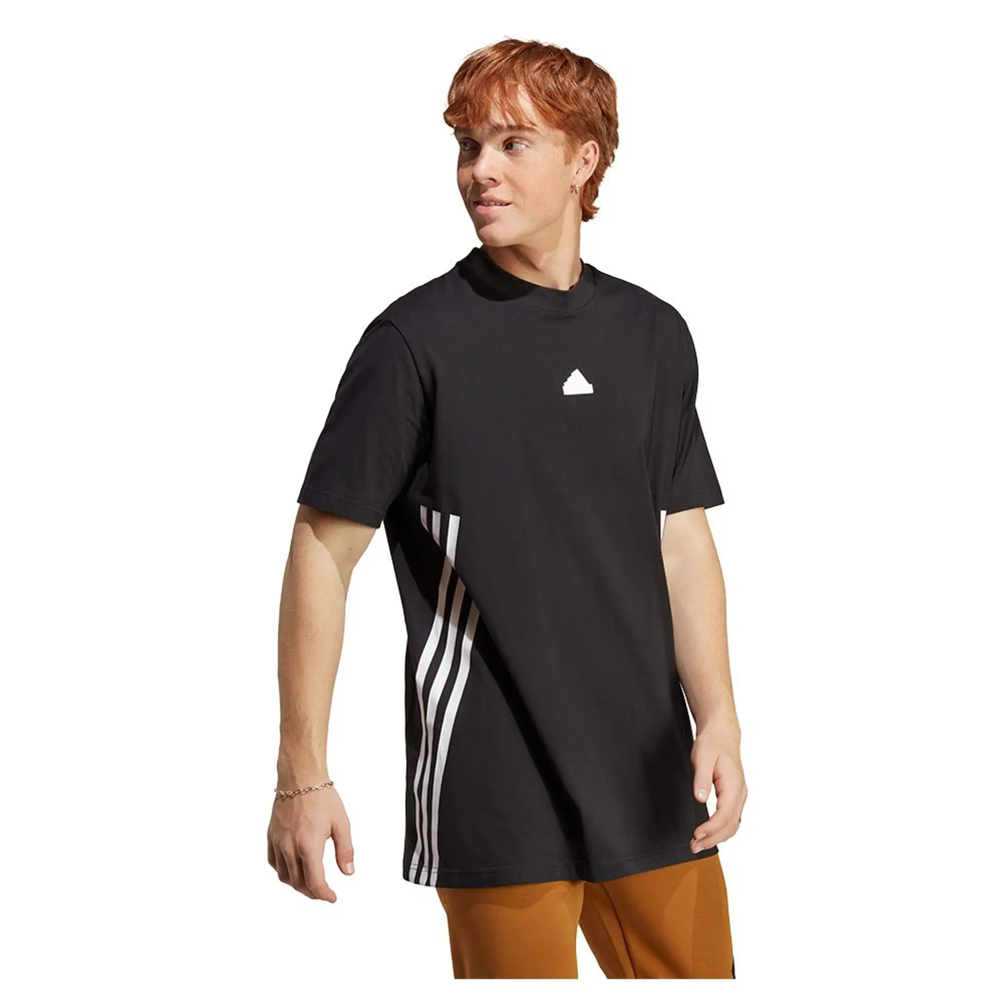adidas  FI 3S T  men's T shirt in Black