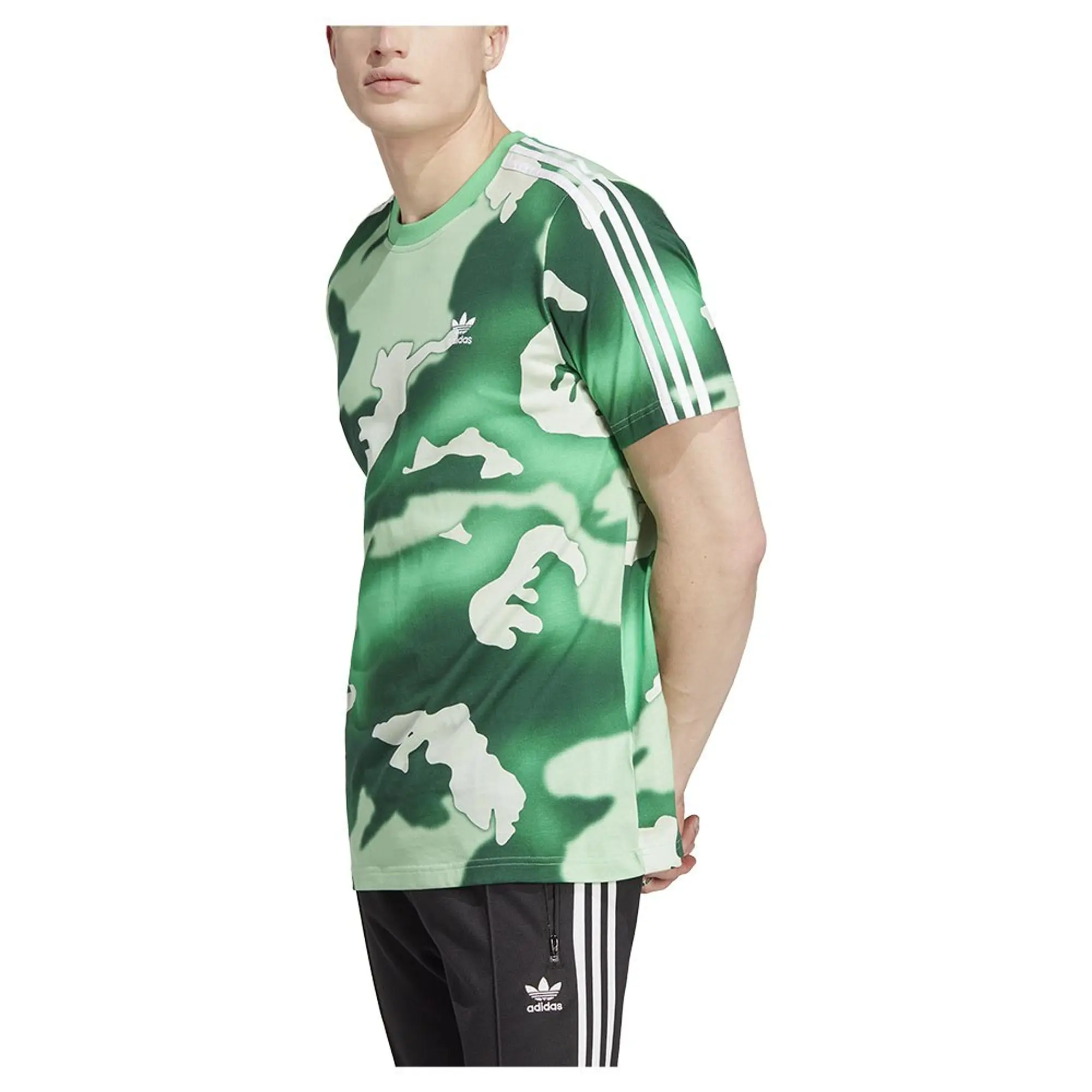 Adidas Originals Graphics Camo Allover Print Short Sleeve T-shirt
