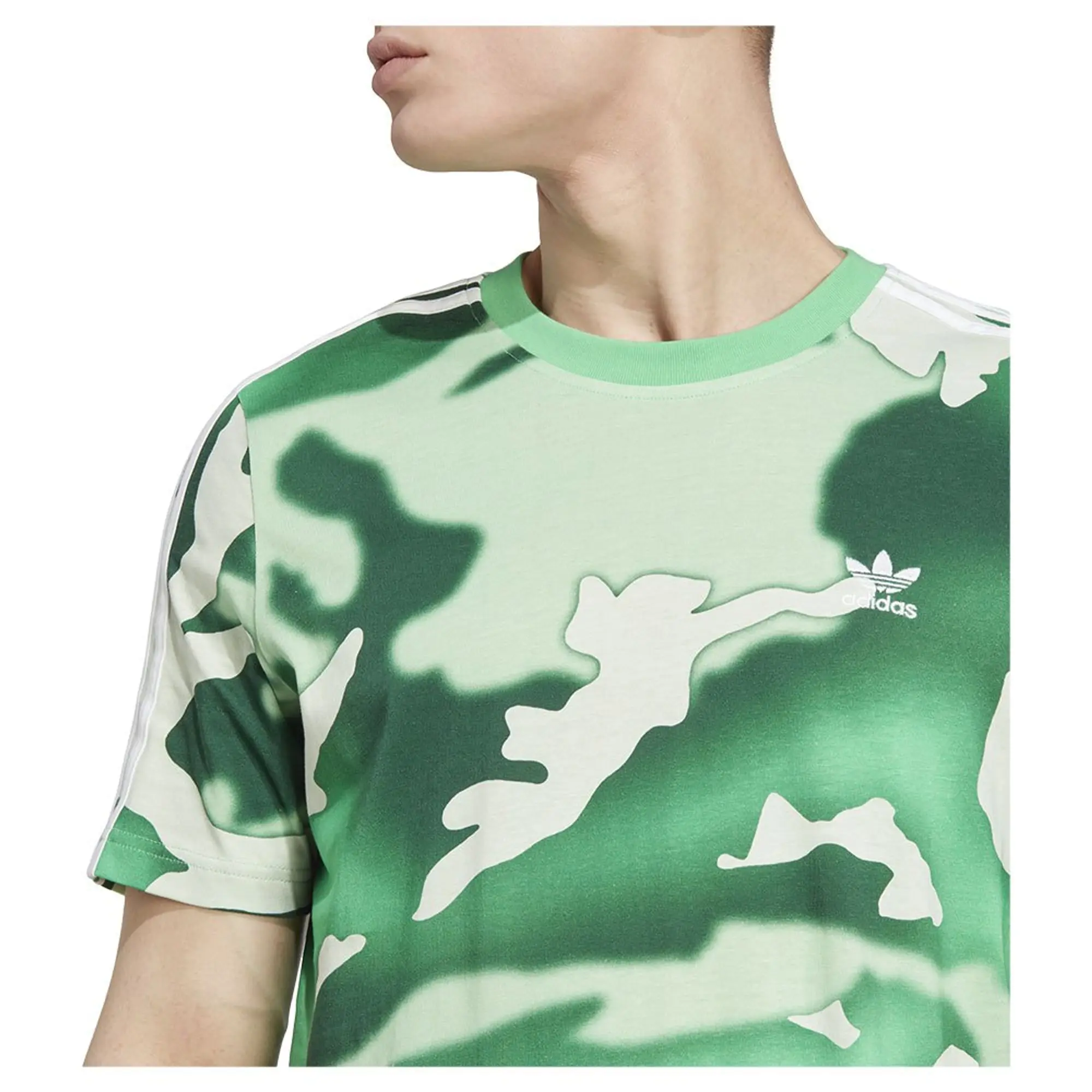 Adidas Originals Graphics Camo Allover Print Short Sleeve T-shirt