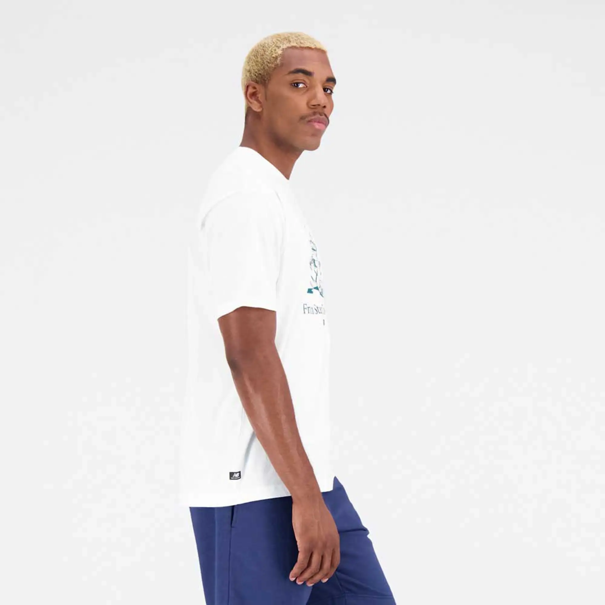 New Balance Essentials Cafe Grandpa Cotton Short Sleeve T-shirt