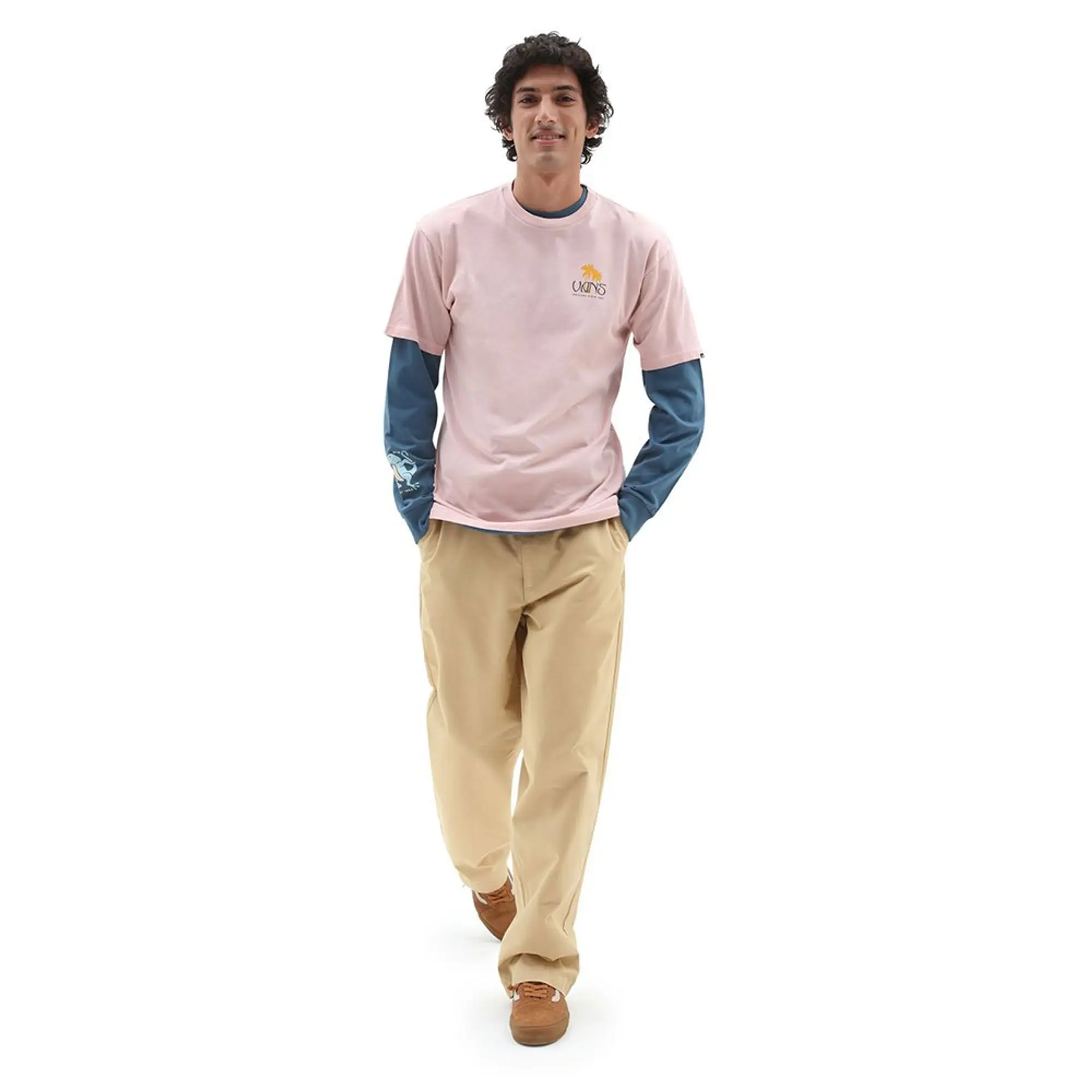 Vans Sunset Dual Palm Vintage Short Sleeve T-shirt