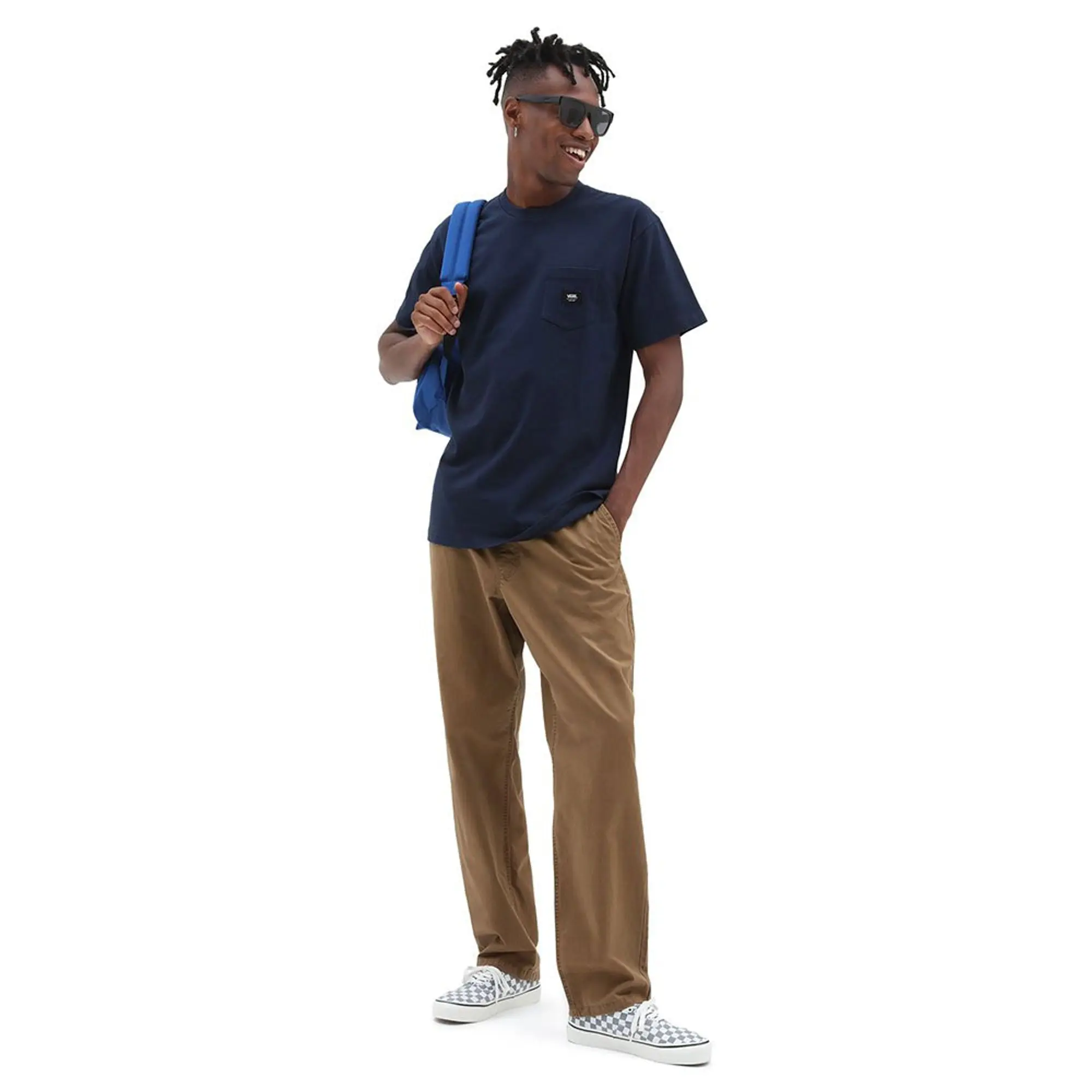 Vans Woven Patch Pocket Short Sleeve T-shirt