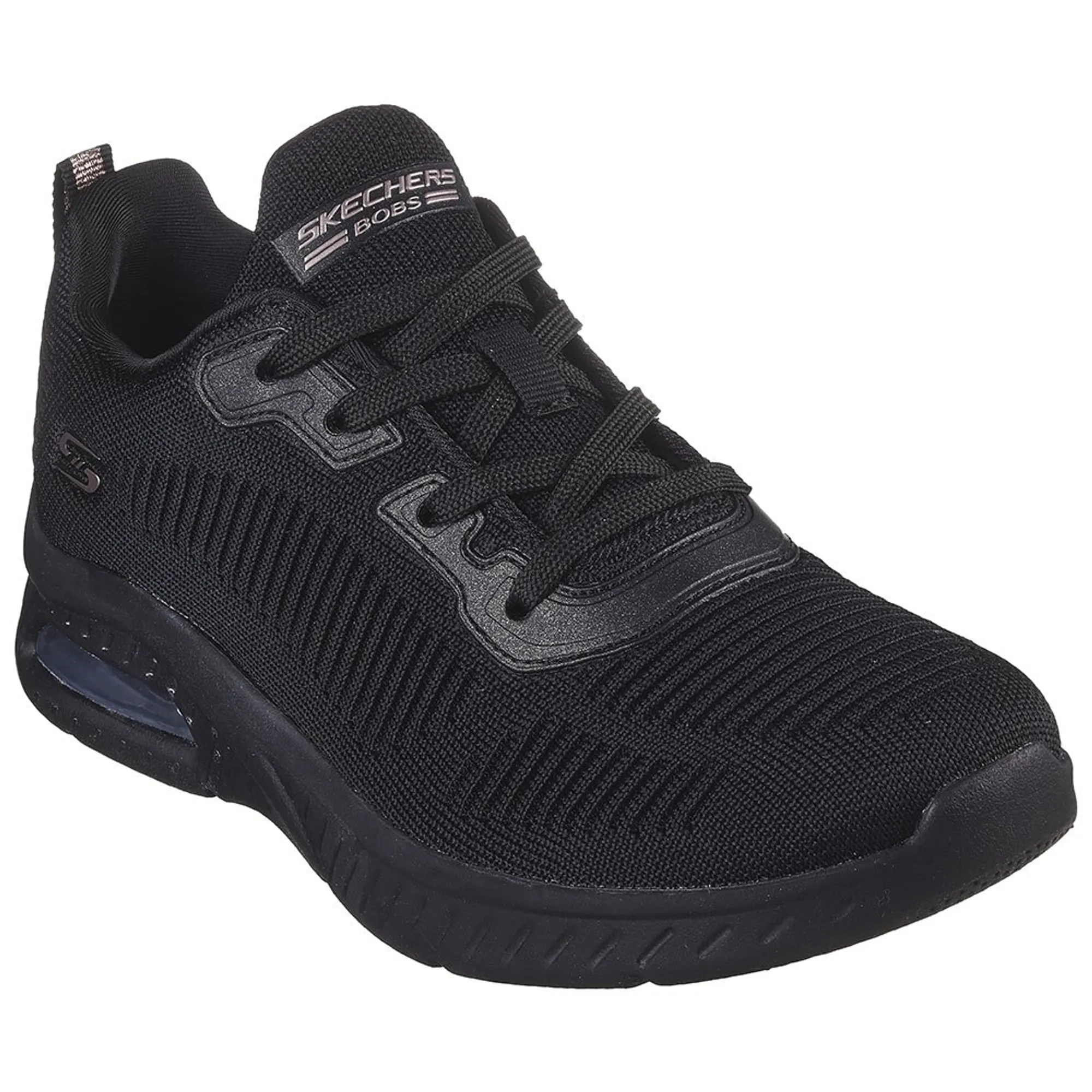 Skechers Women's BOBS Squad Air - Close Encounter Sneaker in Black