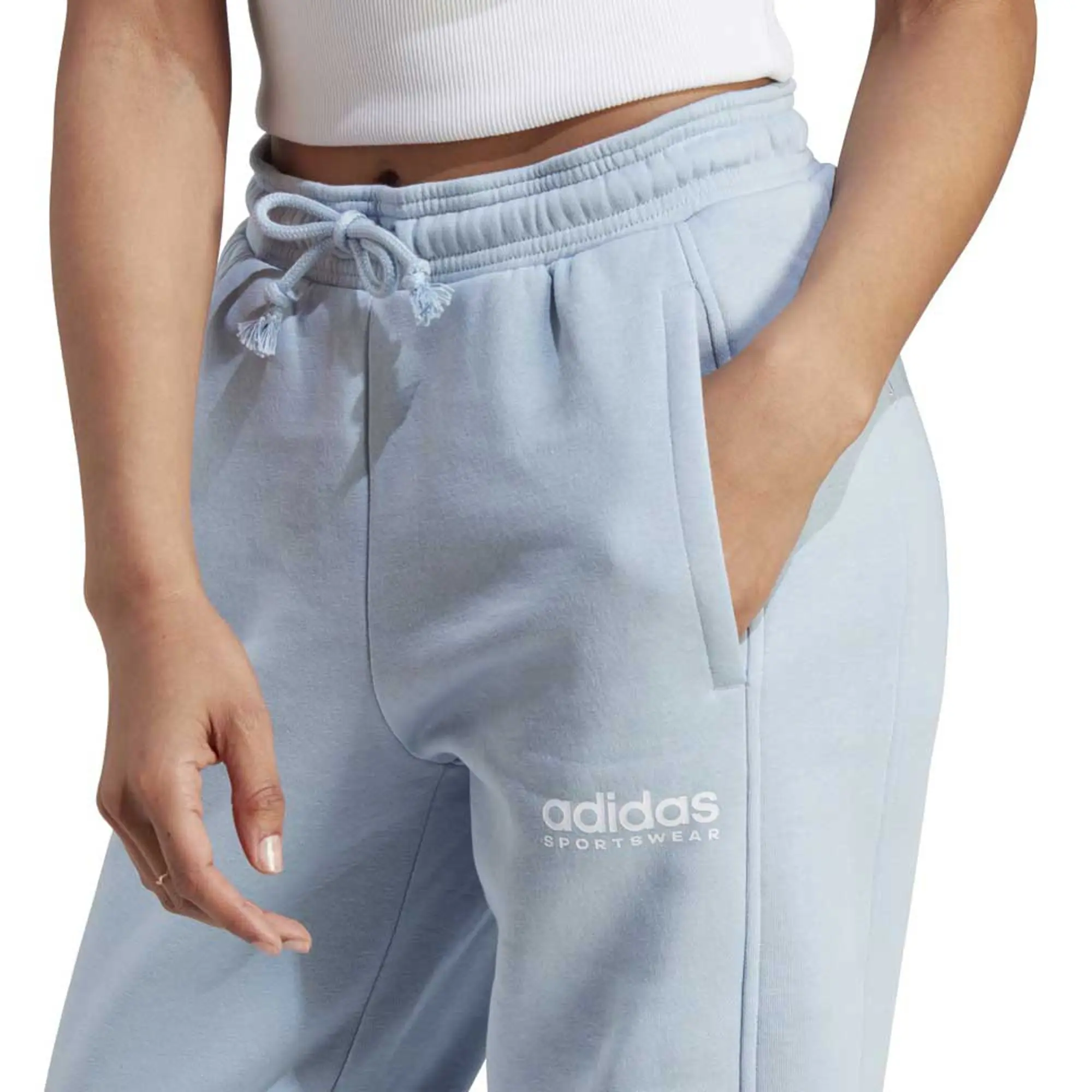 adidas All Szn Fleece Graphic Joggers Womens - Blue