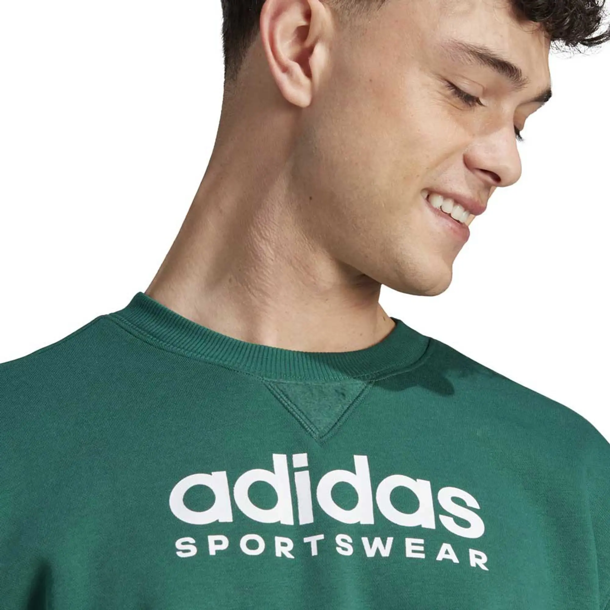 adidas All SZN Fleece Graphic Sweatshirt - Green