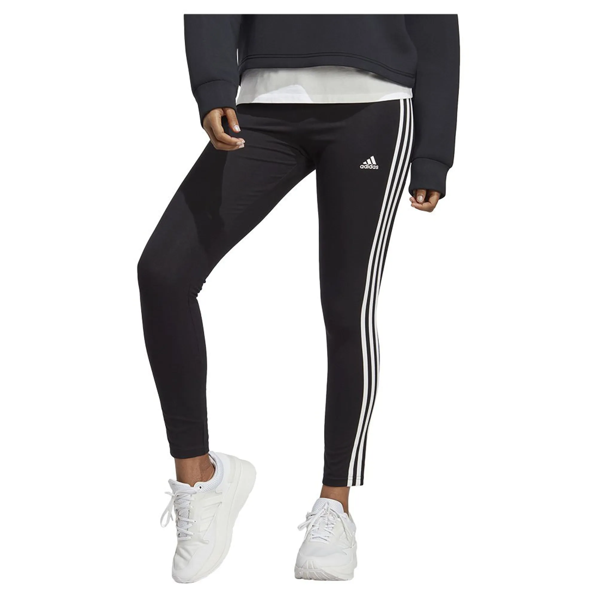 Adidas Essentials 3 Stripes High Waist Leggings
