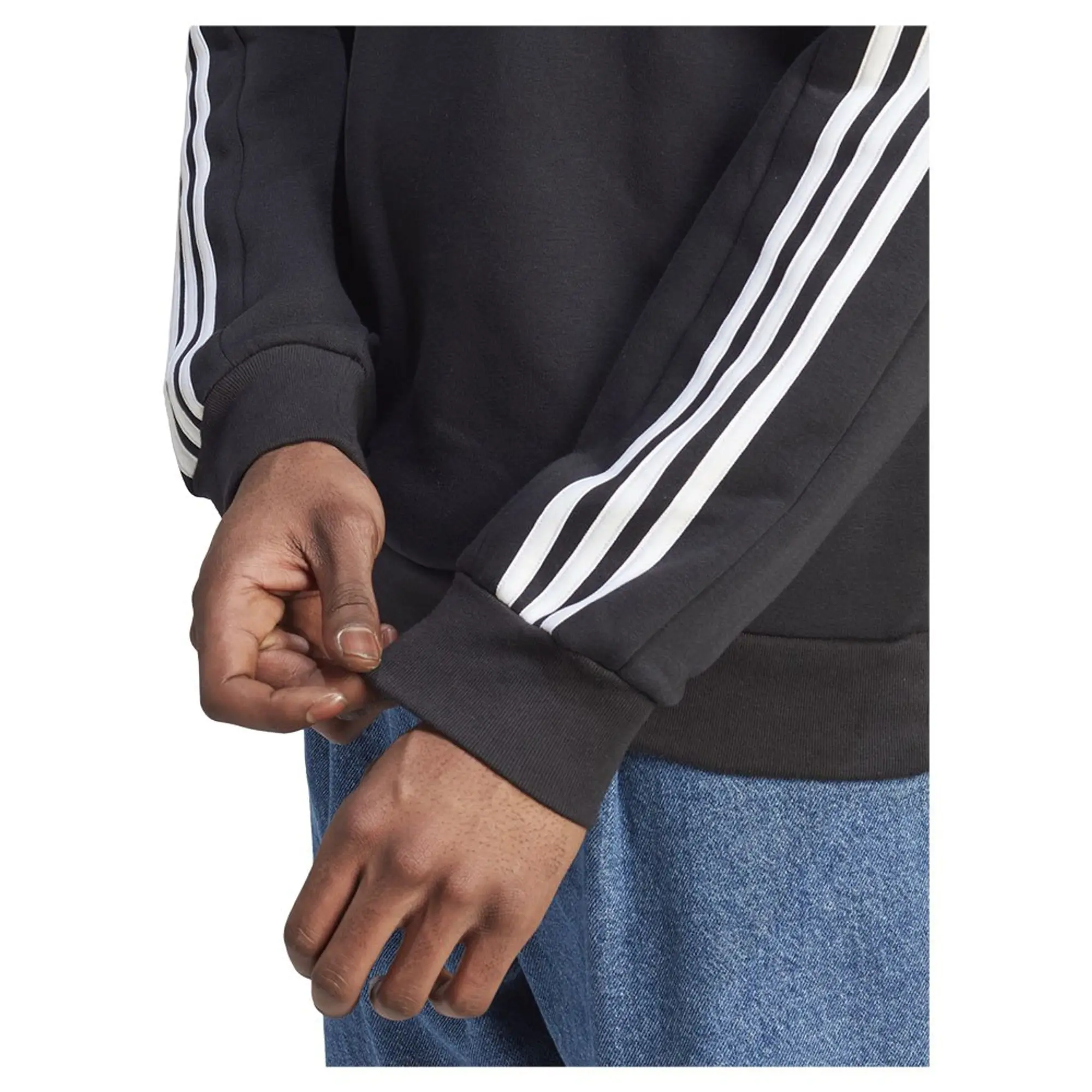 Adidas Essentials Fleece 3 Stripes Sweatshirt