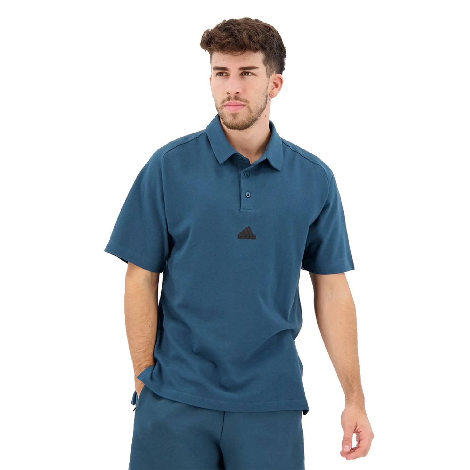 adidas Z.N.E. Premium Polo Shirt - Blue