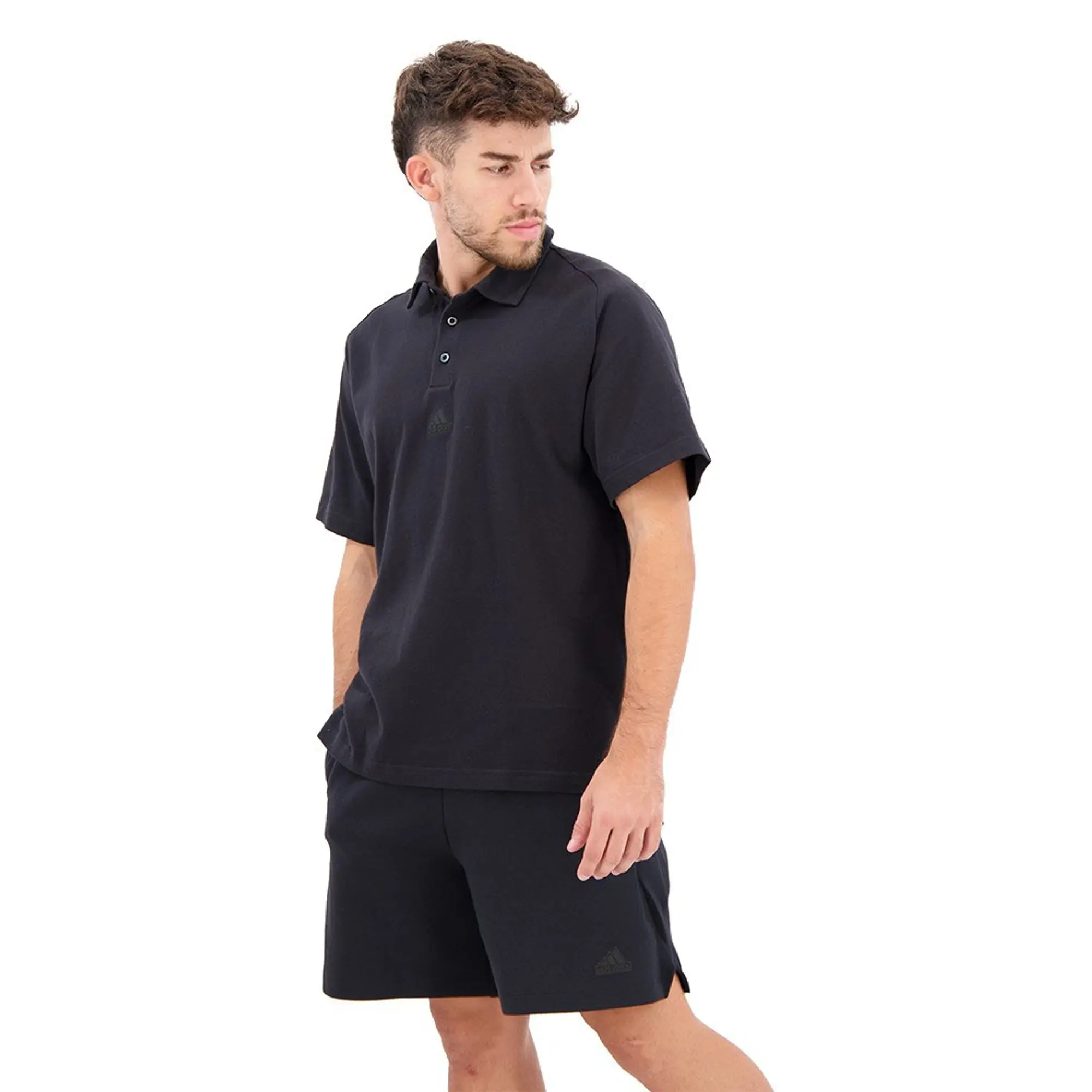 adidas Z.N.E. Premium Polo Shirt - Black