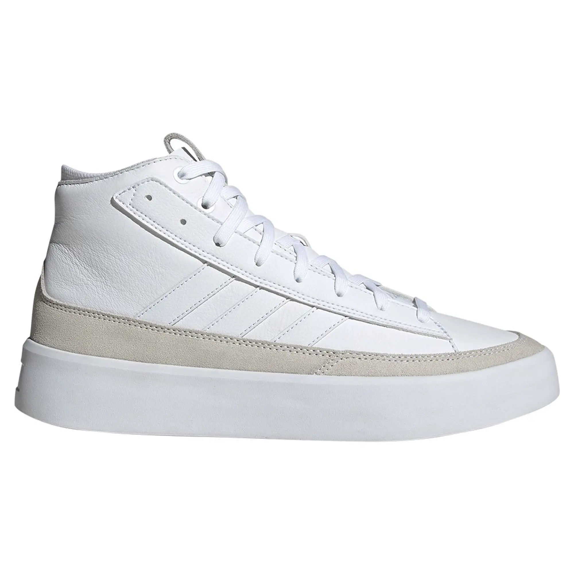 adidas  ZNSORED HI PREM LEATHER  women's Shoes (High-top Trainers) in White