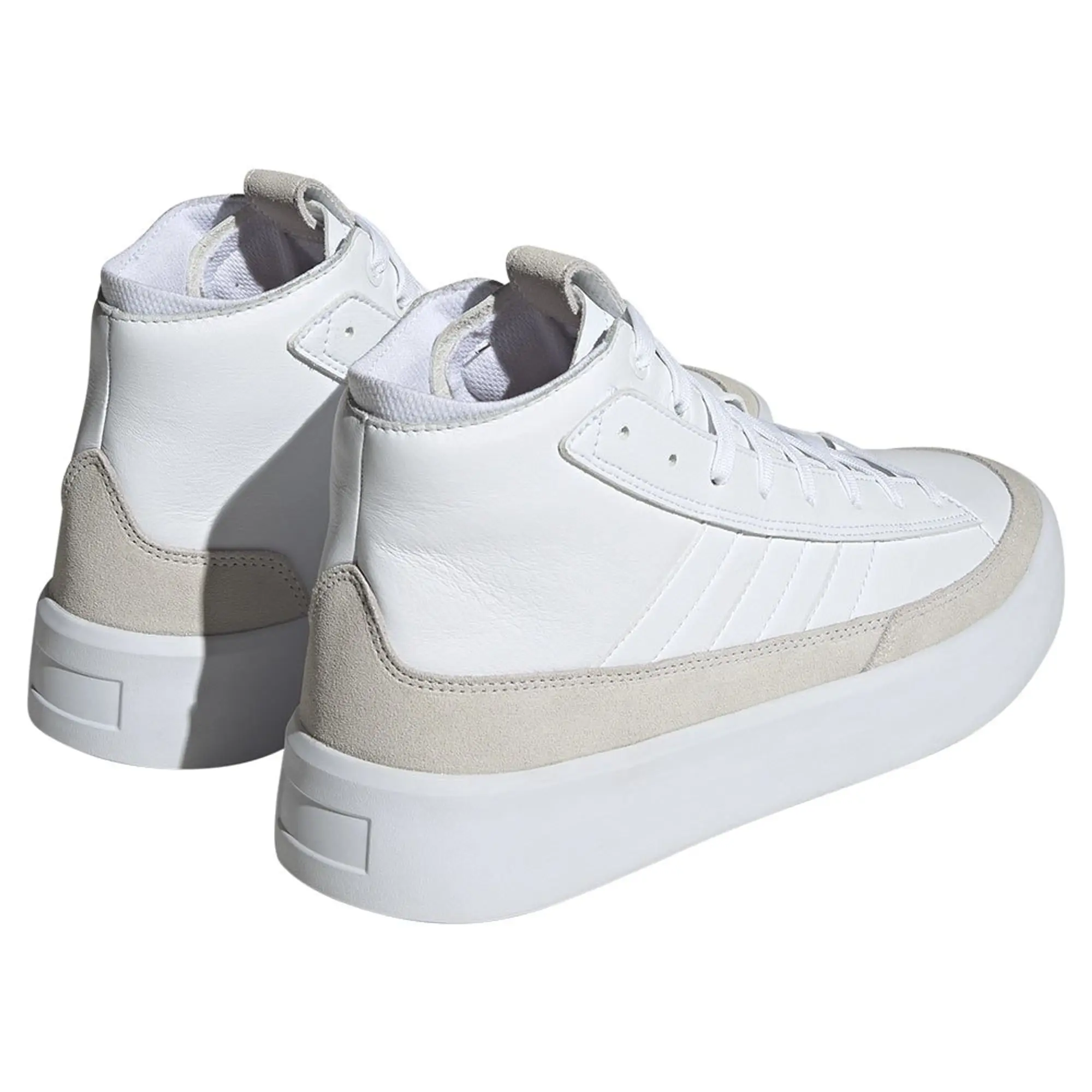 adidas  ZNSORED HI PREM LEATHER  women's Shoes (High-top Trainers) in White