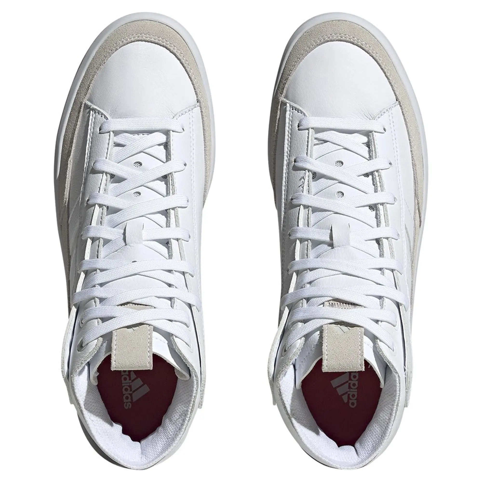 adidas  ZNSORED HI PREM LEATHER  women's Shoes (High-top Trainers) in White