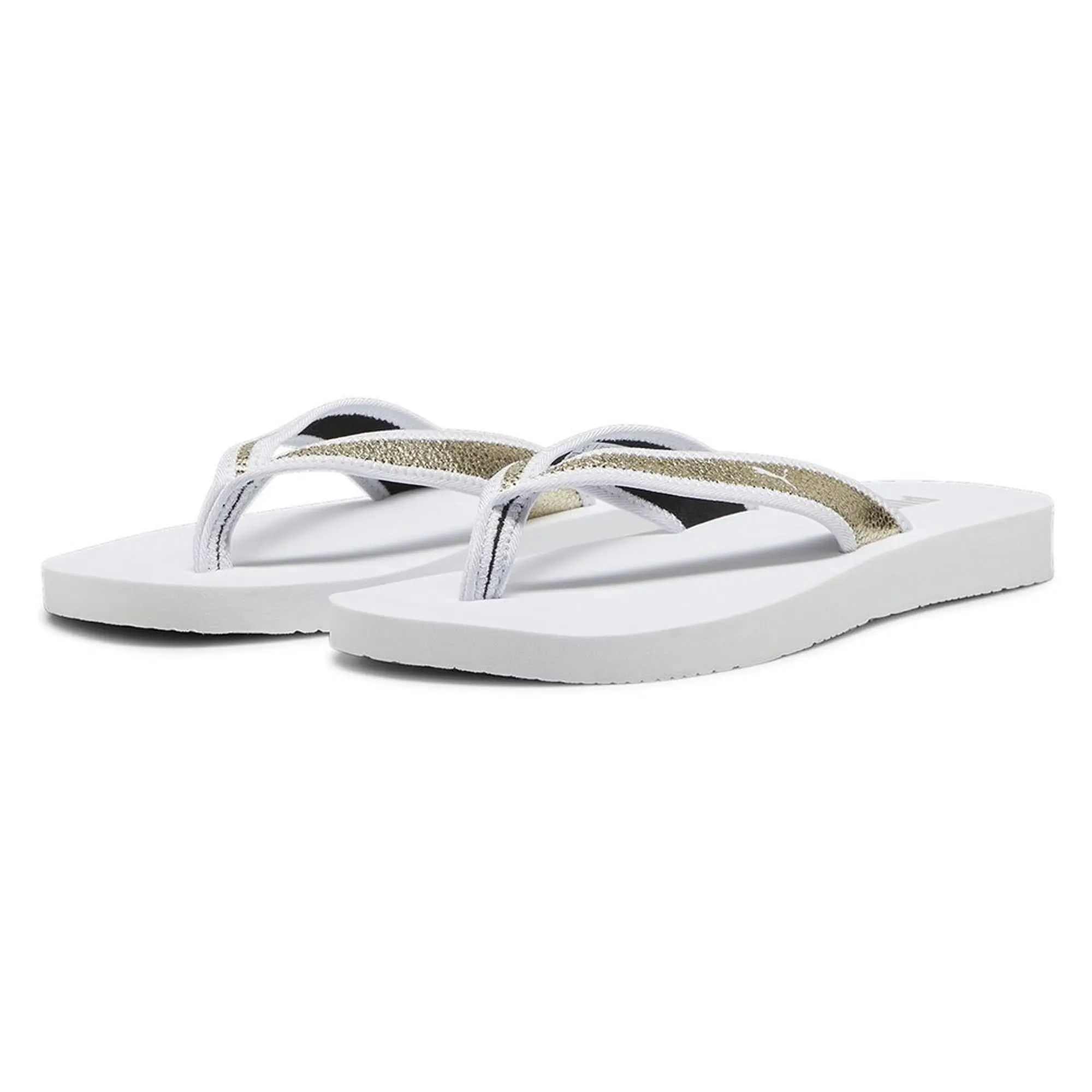 Puma Sandy Metallic Shine Flip Flops