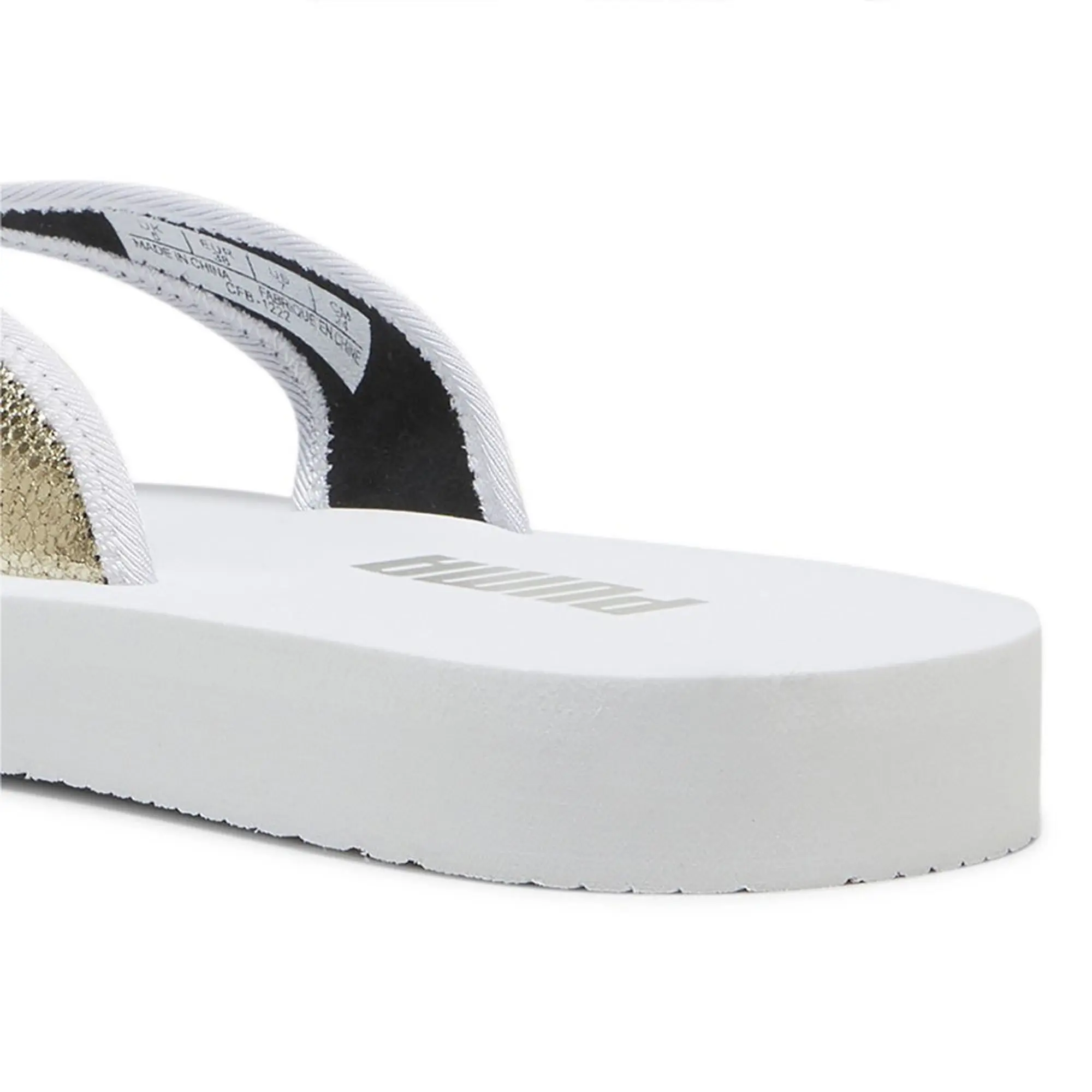 Puma Sandy Metallic Shine Flip Flops