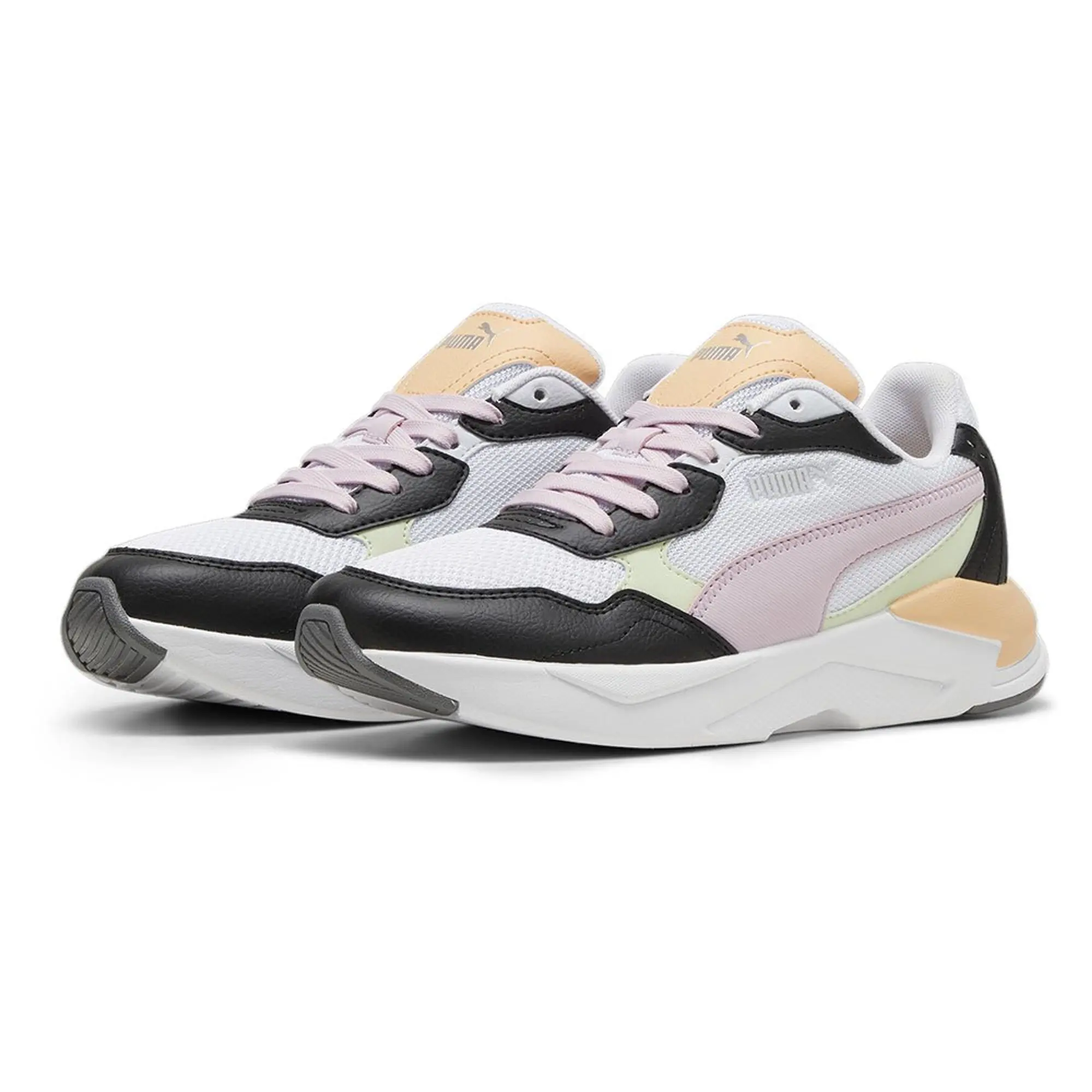 Puma Women's Walking Trainers Xray Lite Speed - White Pink Black