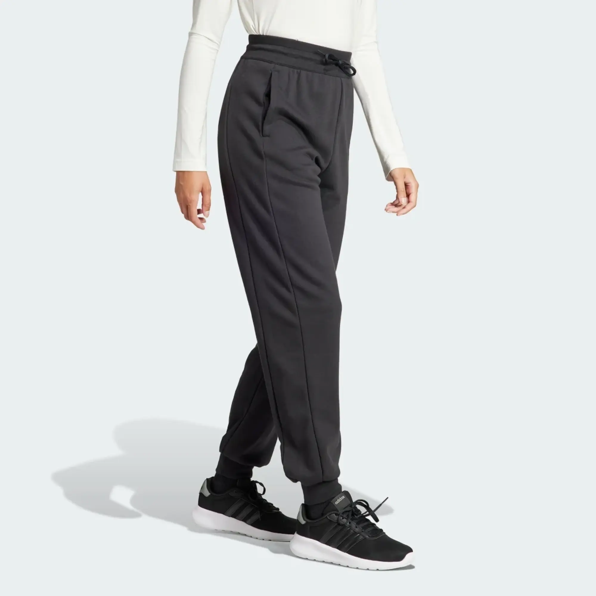 adidas Embroidered French Terry Loose Joggers
