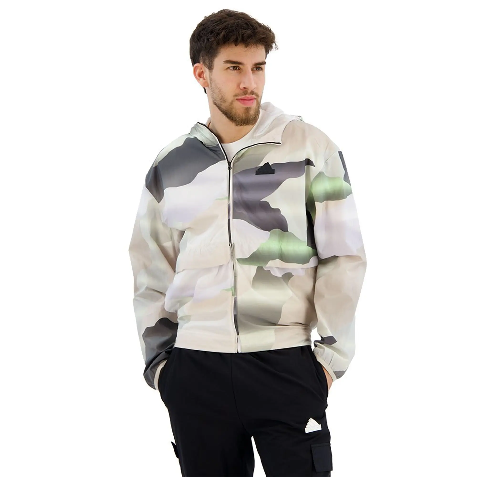 adidas City Escape Full-Zip Hoodie - Multi