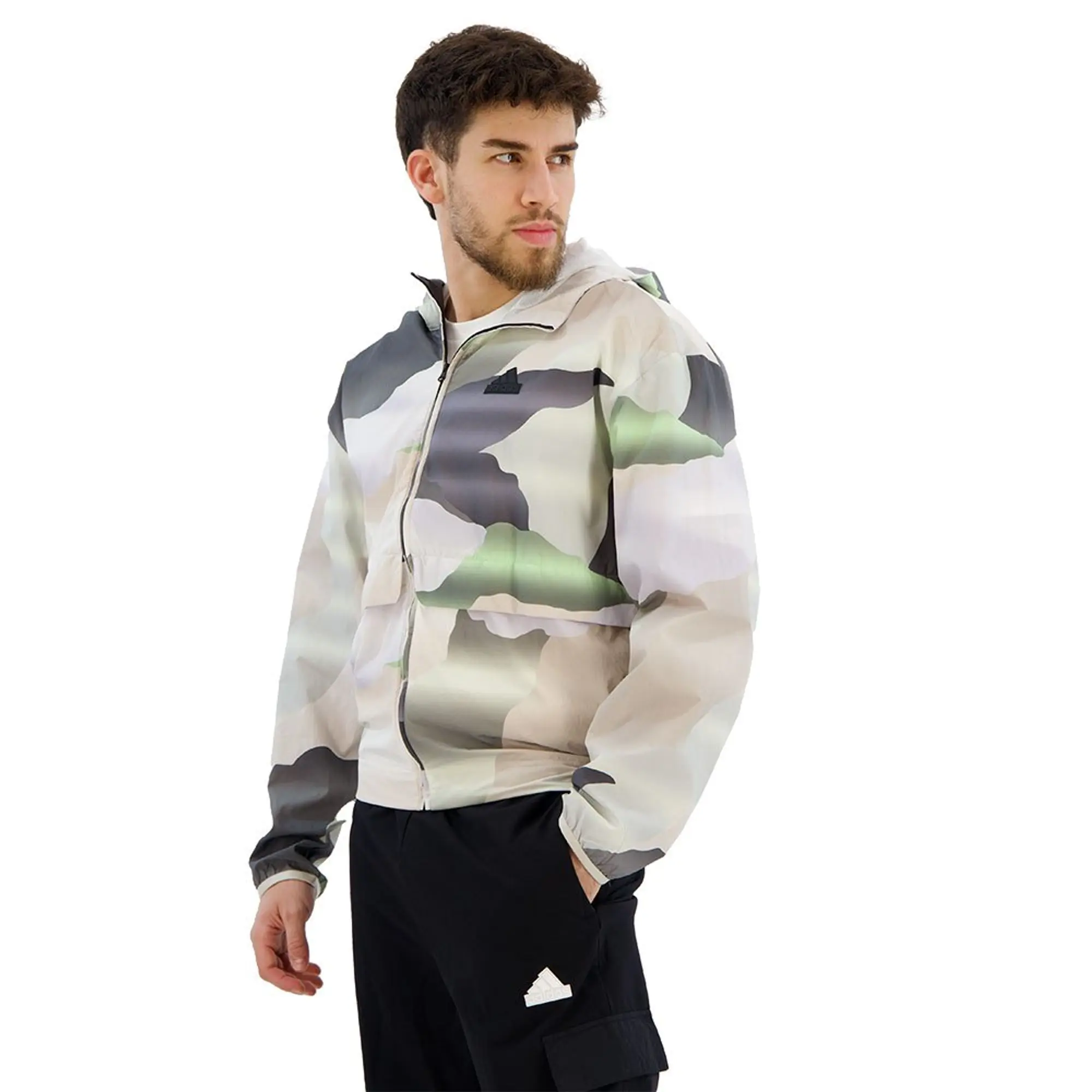 adidas City Escape Full-Zip Hoodie - Multi