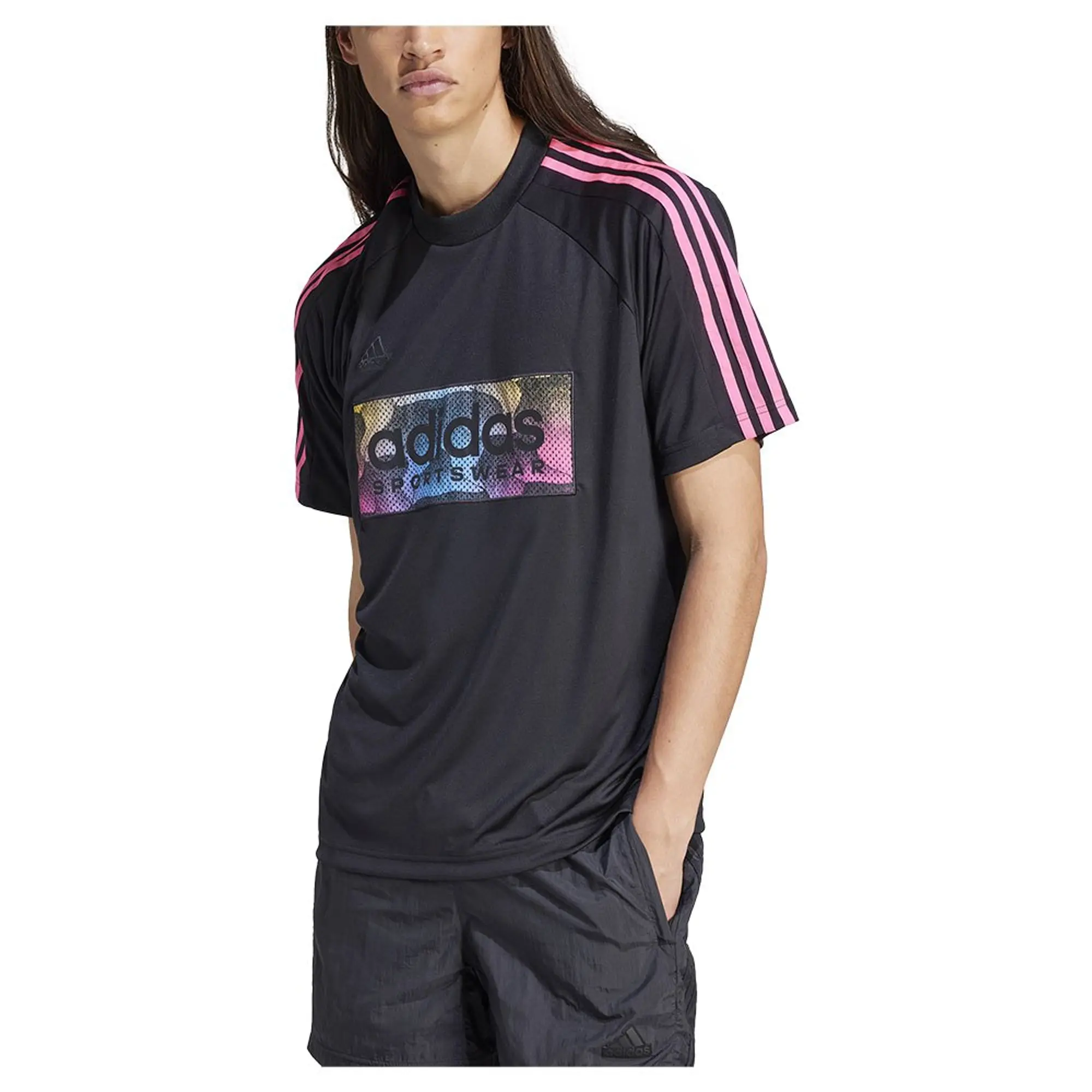 Adidas Tiro Aop Short Sleeve T-shirt