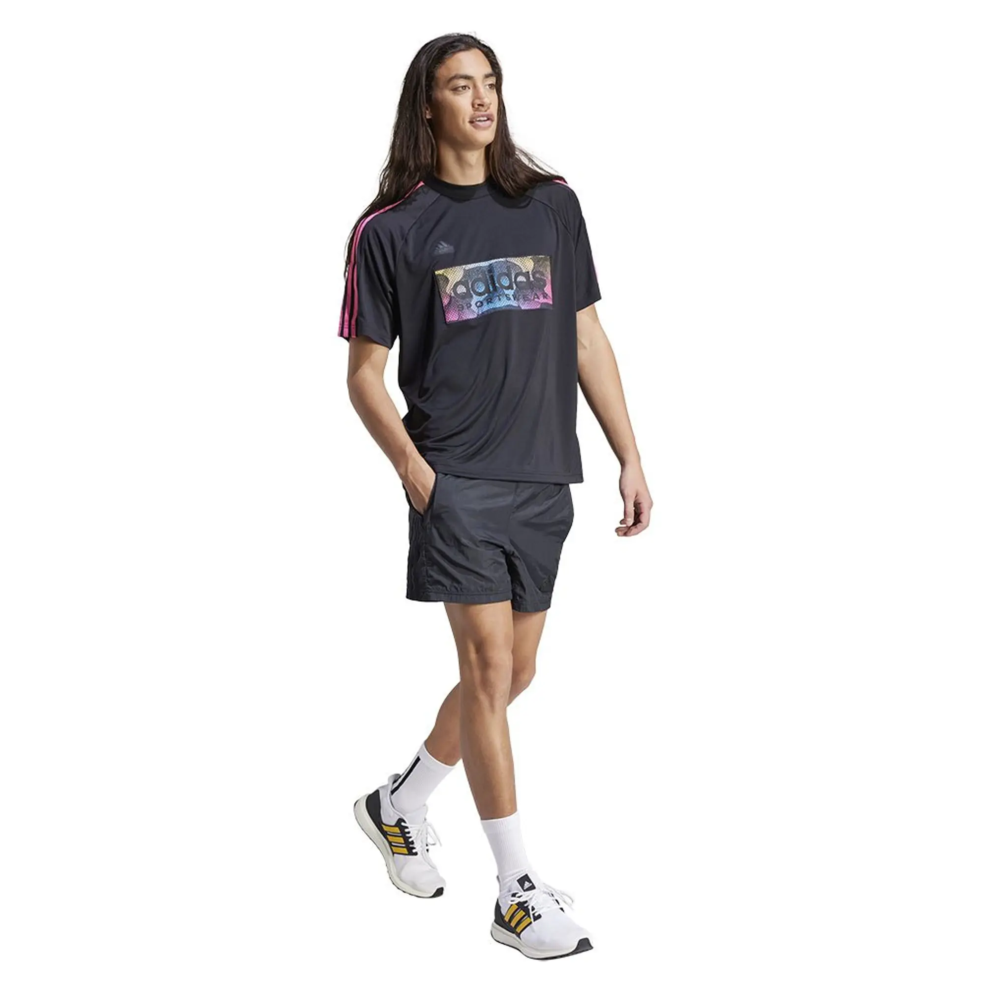 Adidas Tiro Aop Short Sleeve T-shirt