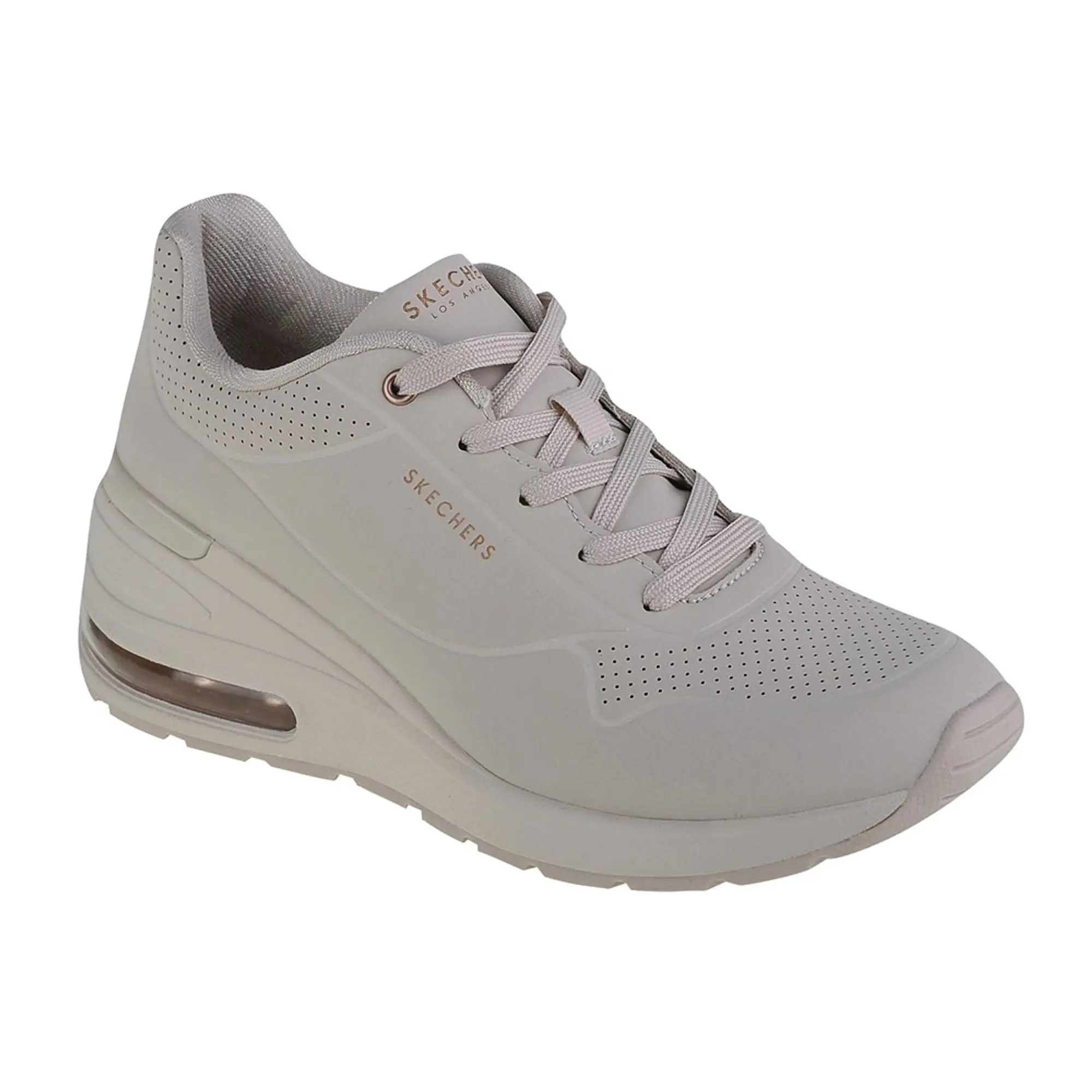 Skechers Women's Million Air - Elevated Air Sneaker in Off White