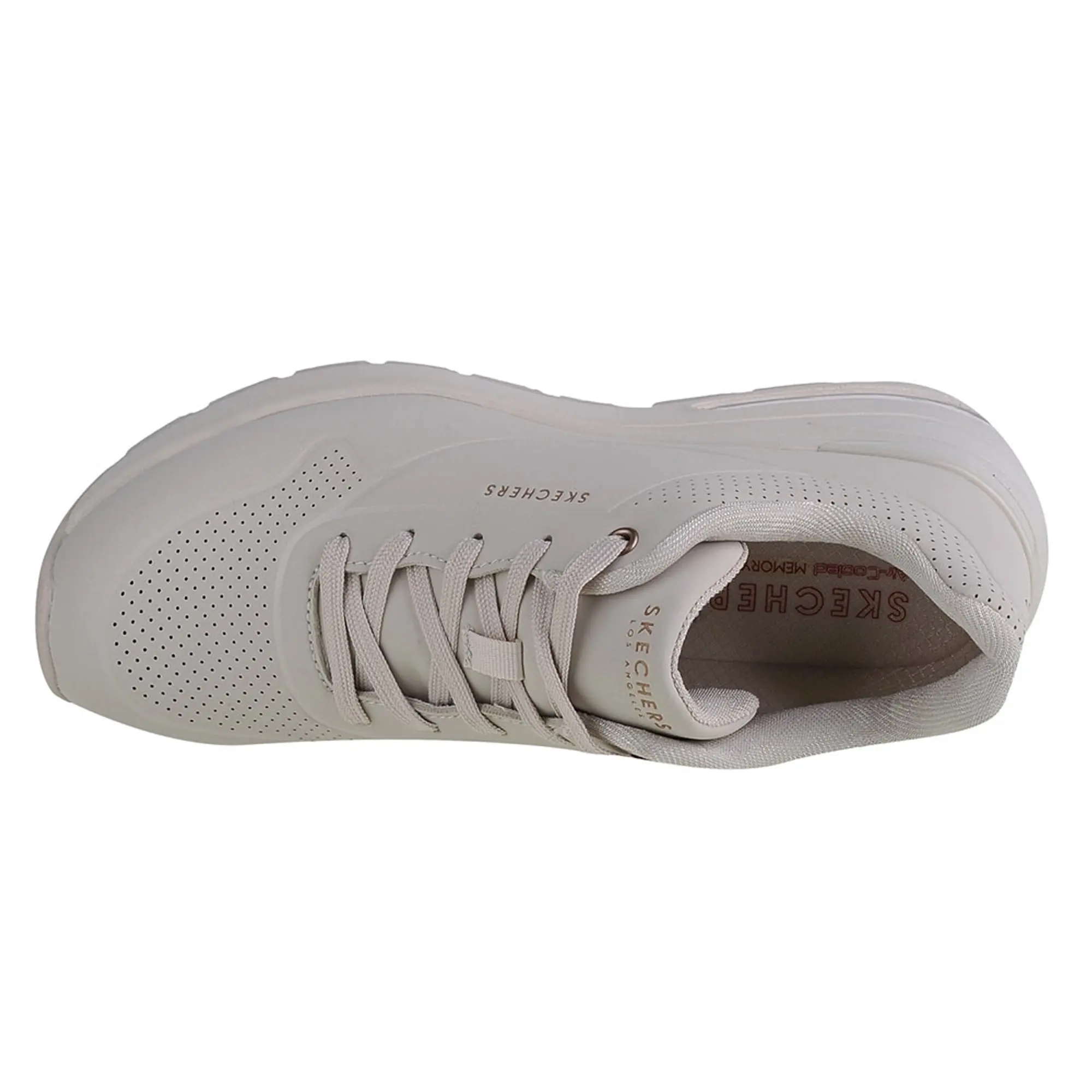 Skechers Women's Million Air - Elevated Air Sneaker in Off White