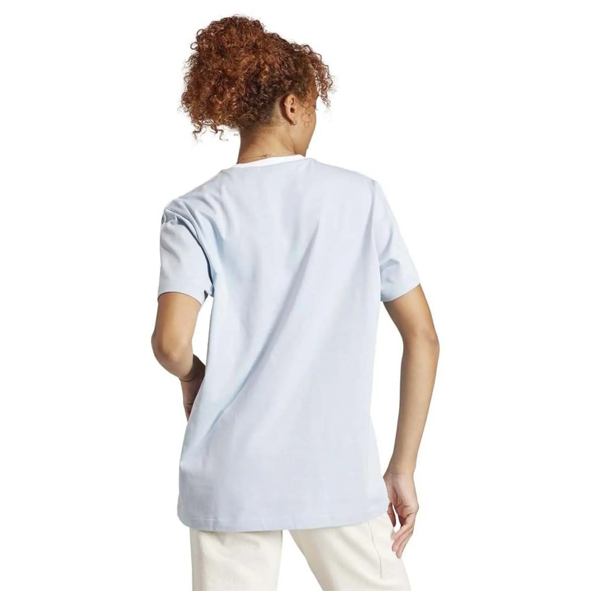 adidas 3 Stripe T-Shirt - Blue