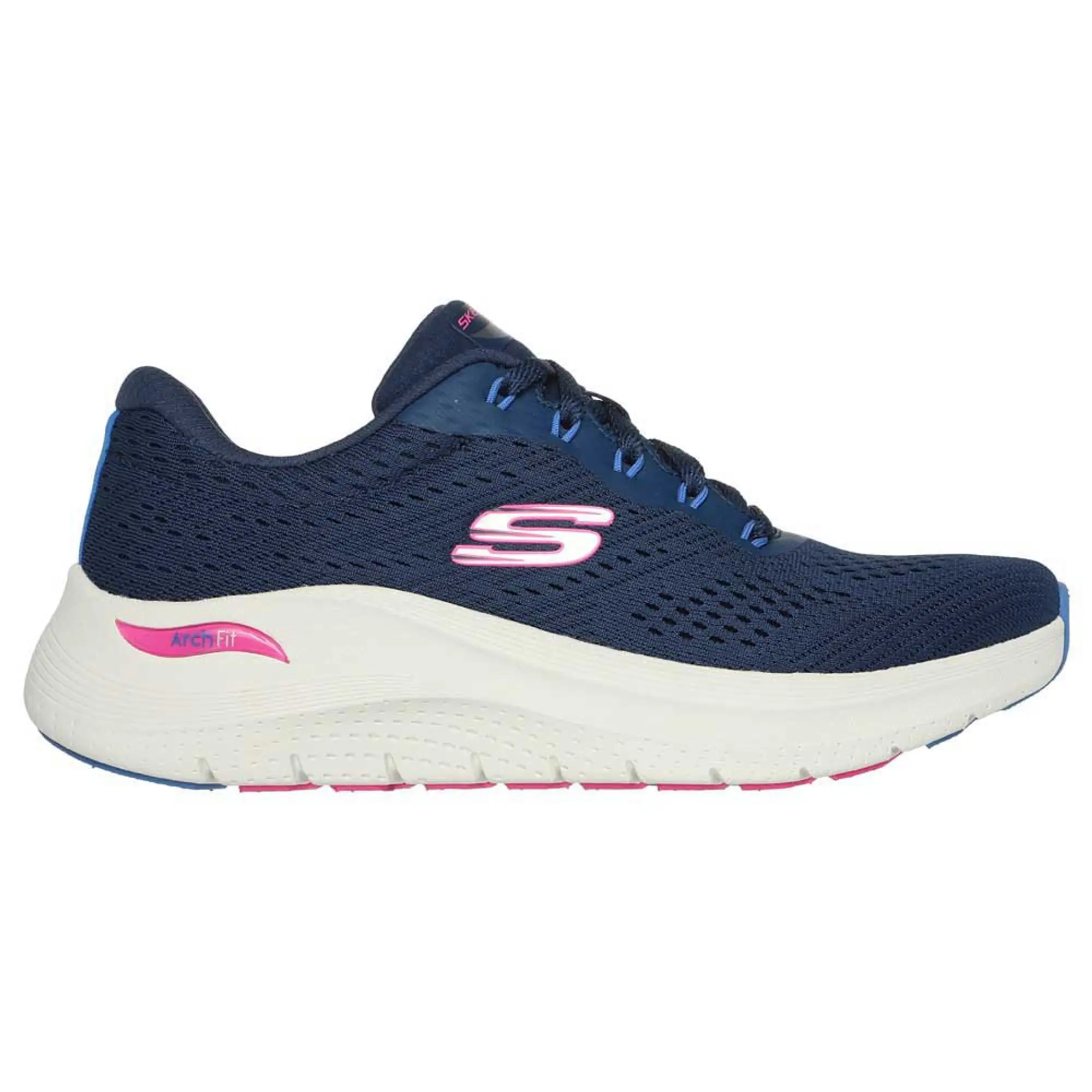 Skechers Women's Arch Fit 2.0 - Big League Sneaker in Navy Blue