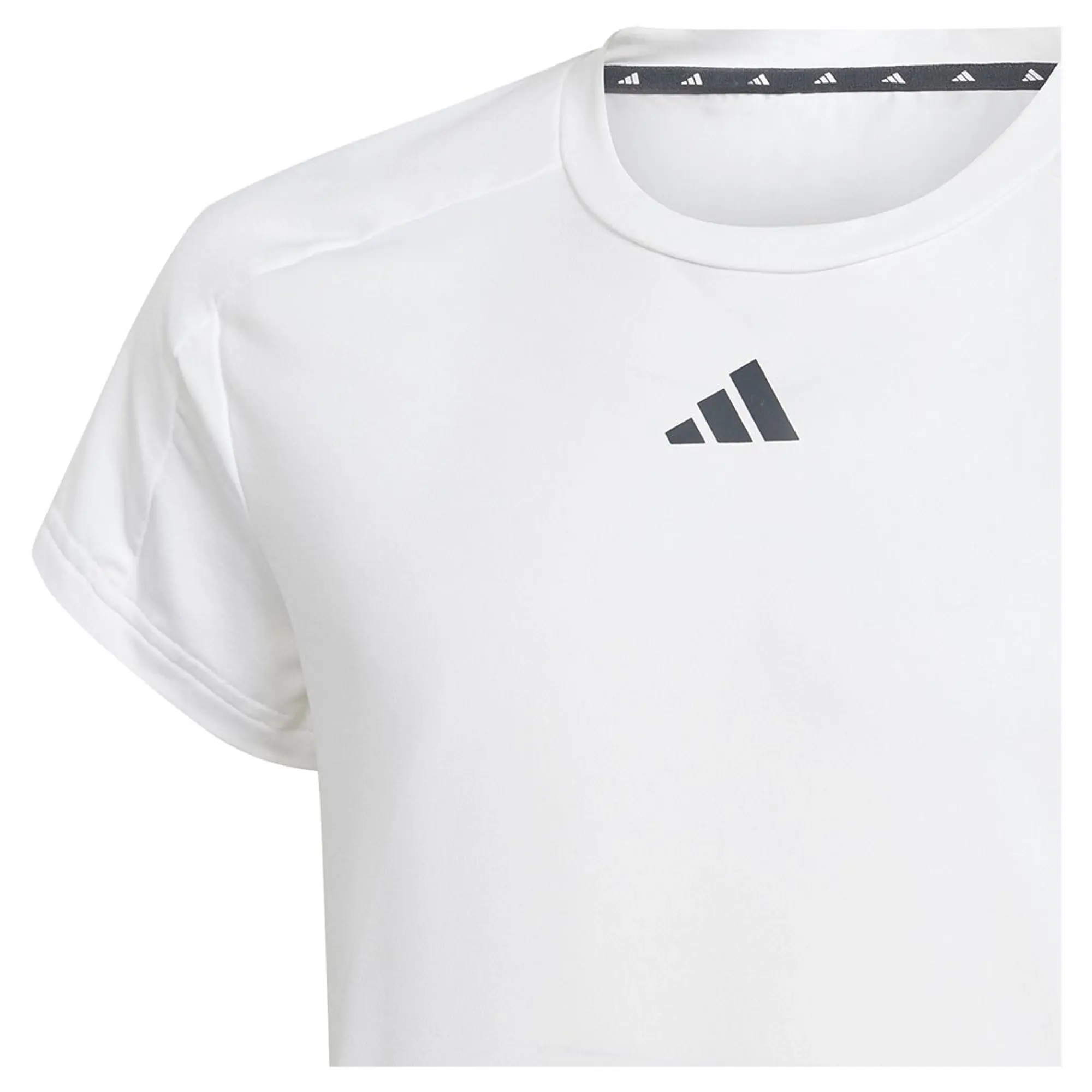 adidas Train Essentials Tee and Shorts Set Kids - White