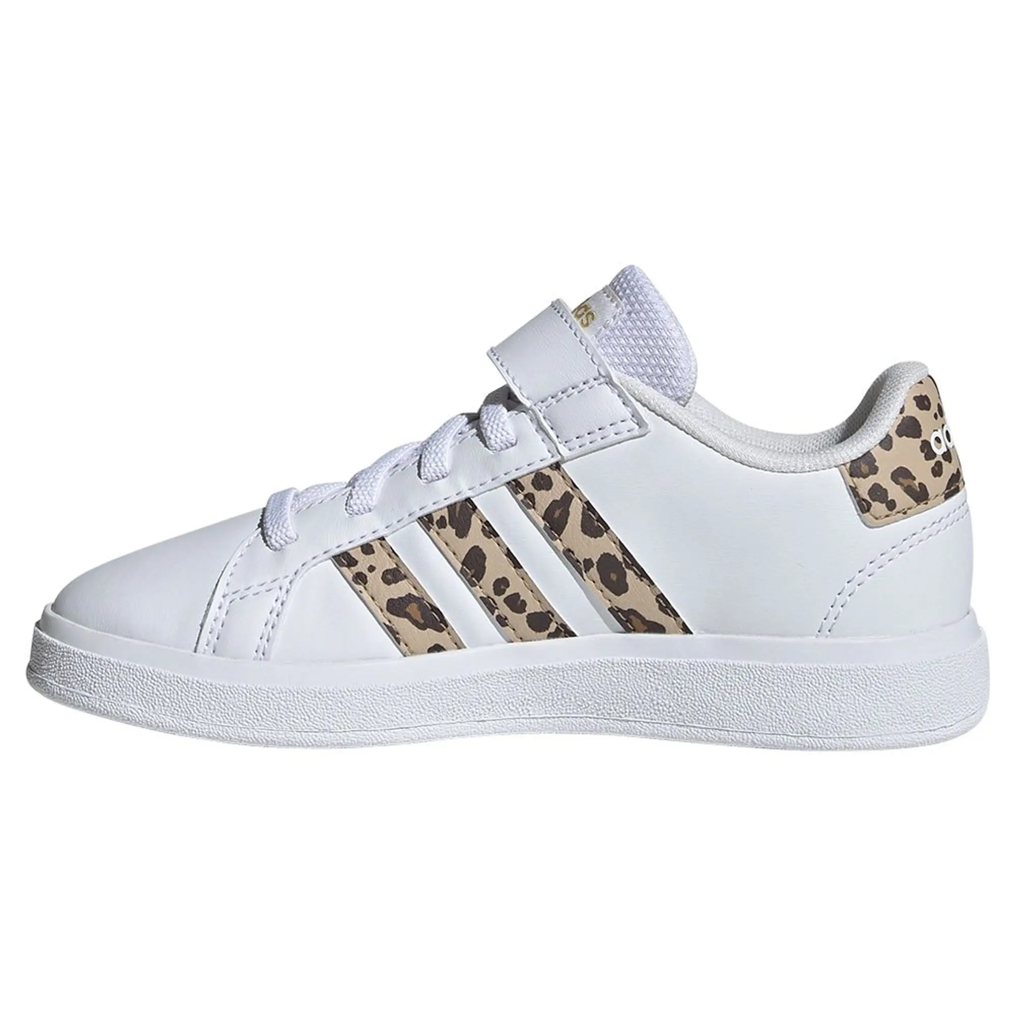 adidas  GRAND COURT 2.0 EL K  girls's Children's Shoes (Trainers) in White