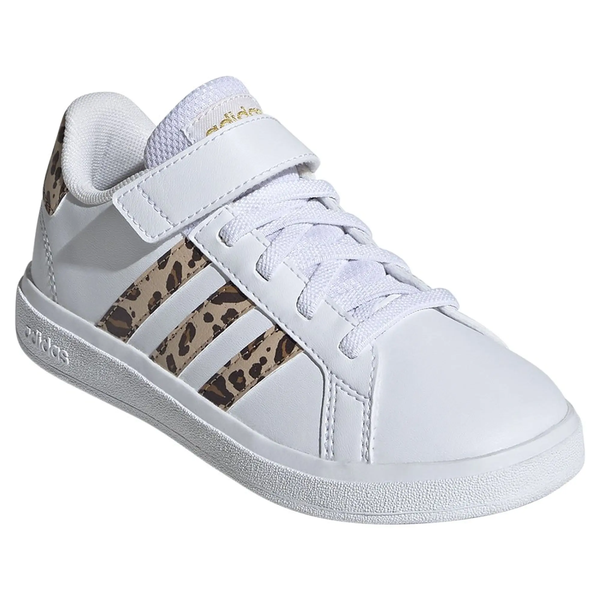 adidas  GRAND COURT 2.0 EL K  girls's Children's Shoes (Trainers) in White
