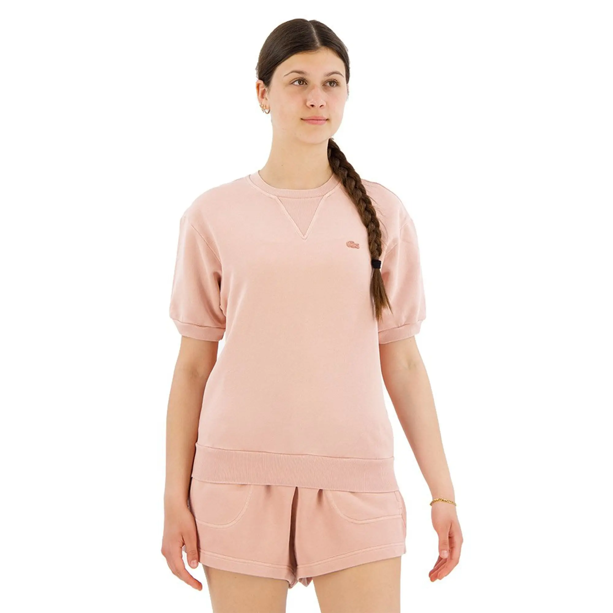 Lacoste Natural Dyed Fleece T-Shirt