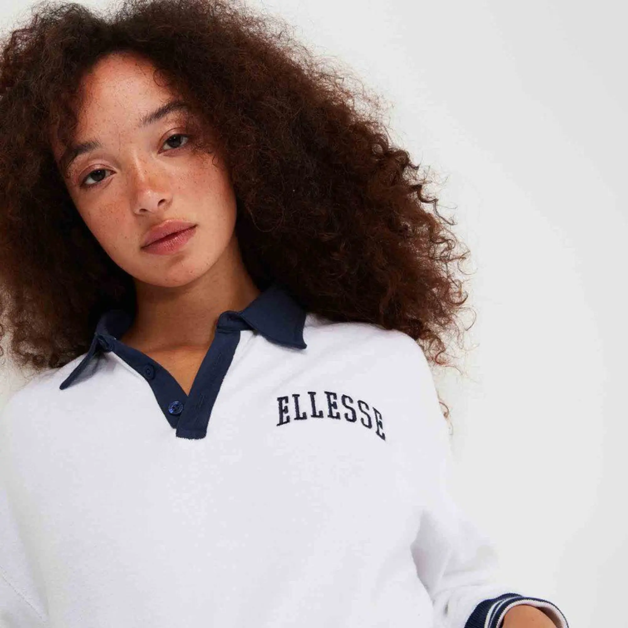 Ellesse Crocetta Cropped Sweatshirt