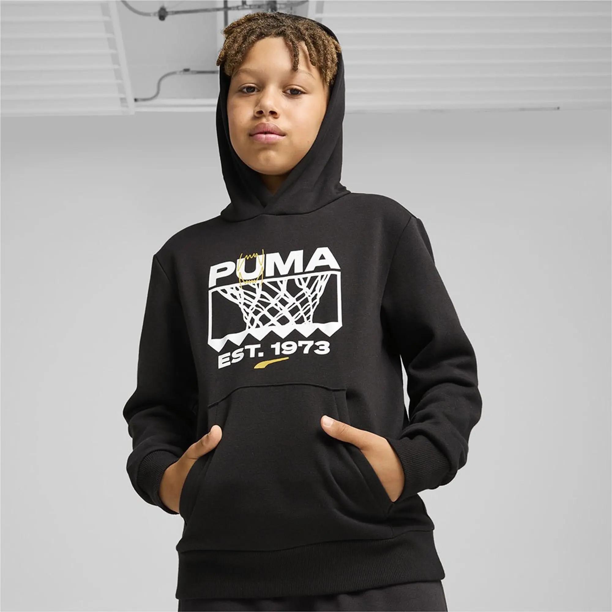 Puma basketball hoodie sale