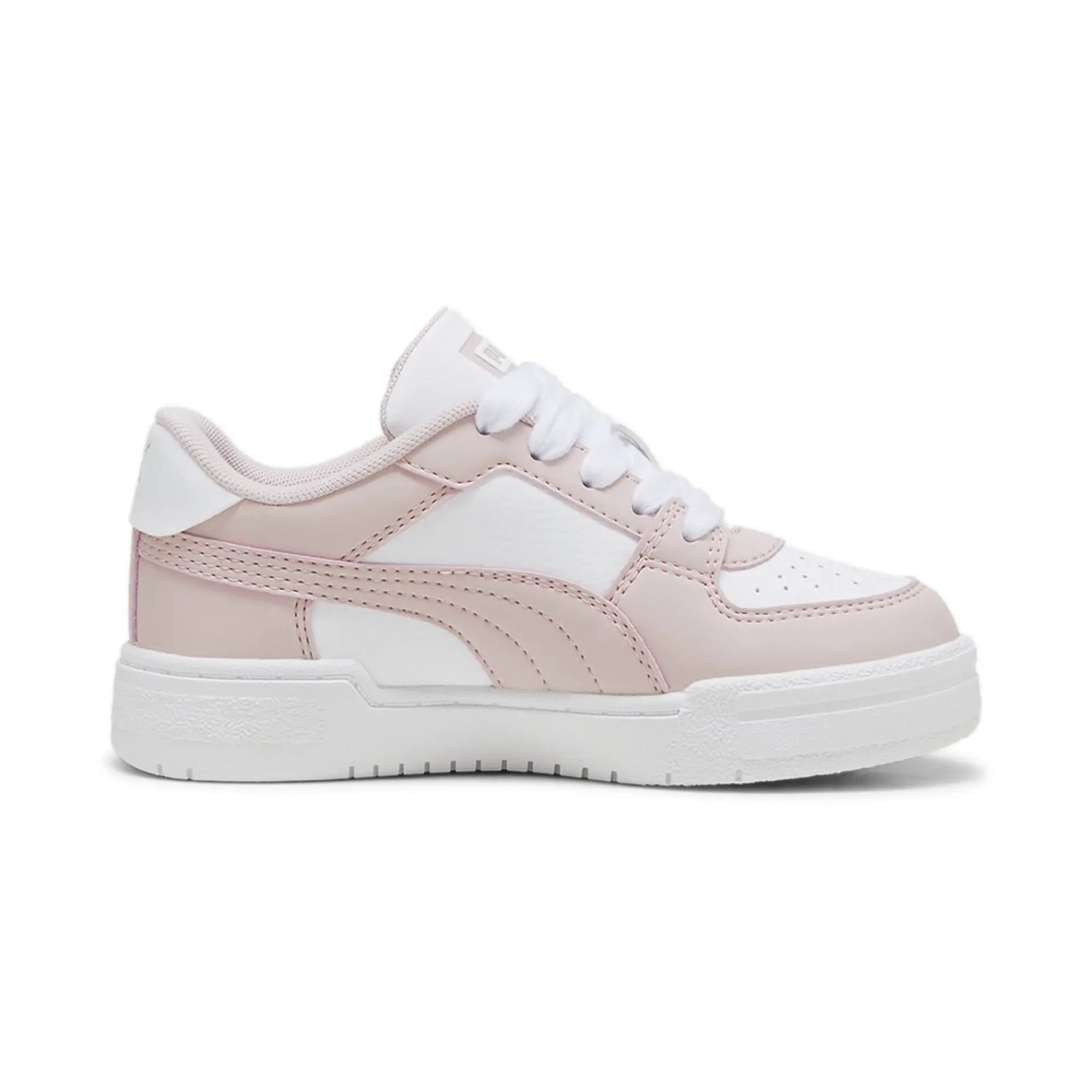 PUMA CA Pro Classic Kids' Trainers, White/Mauve Mist