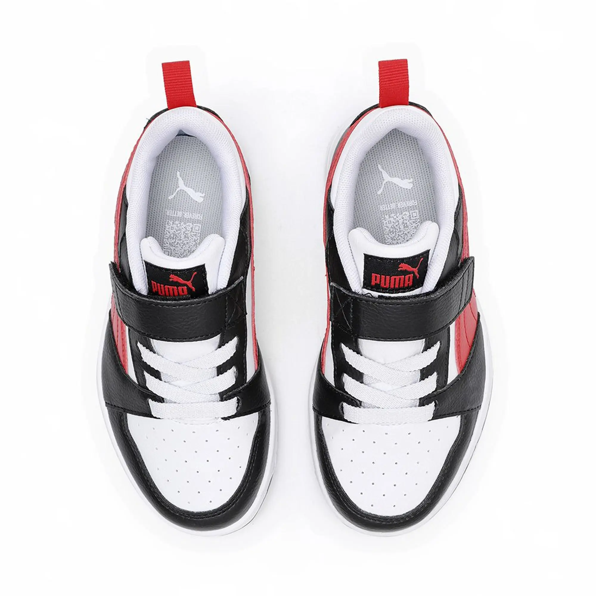 Puma  Puma Rebound V6 Lo AC+ PS  boys's Children's Shoes (Trainers) in White