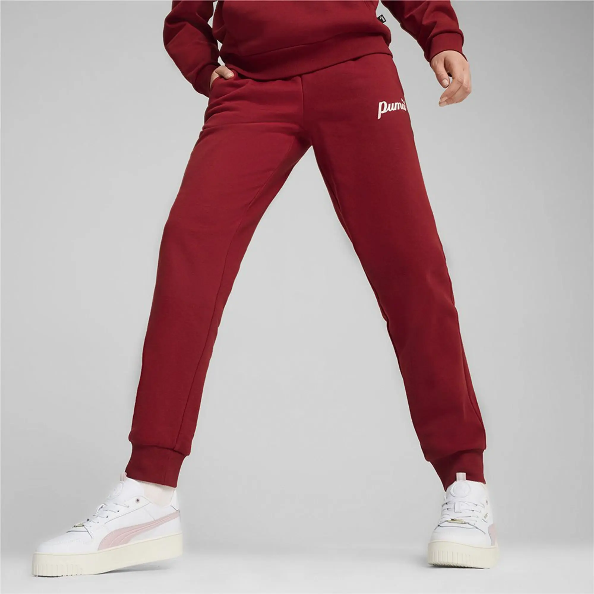 Puma Ess+ Script Sweat Pants