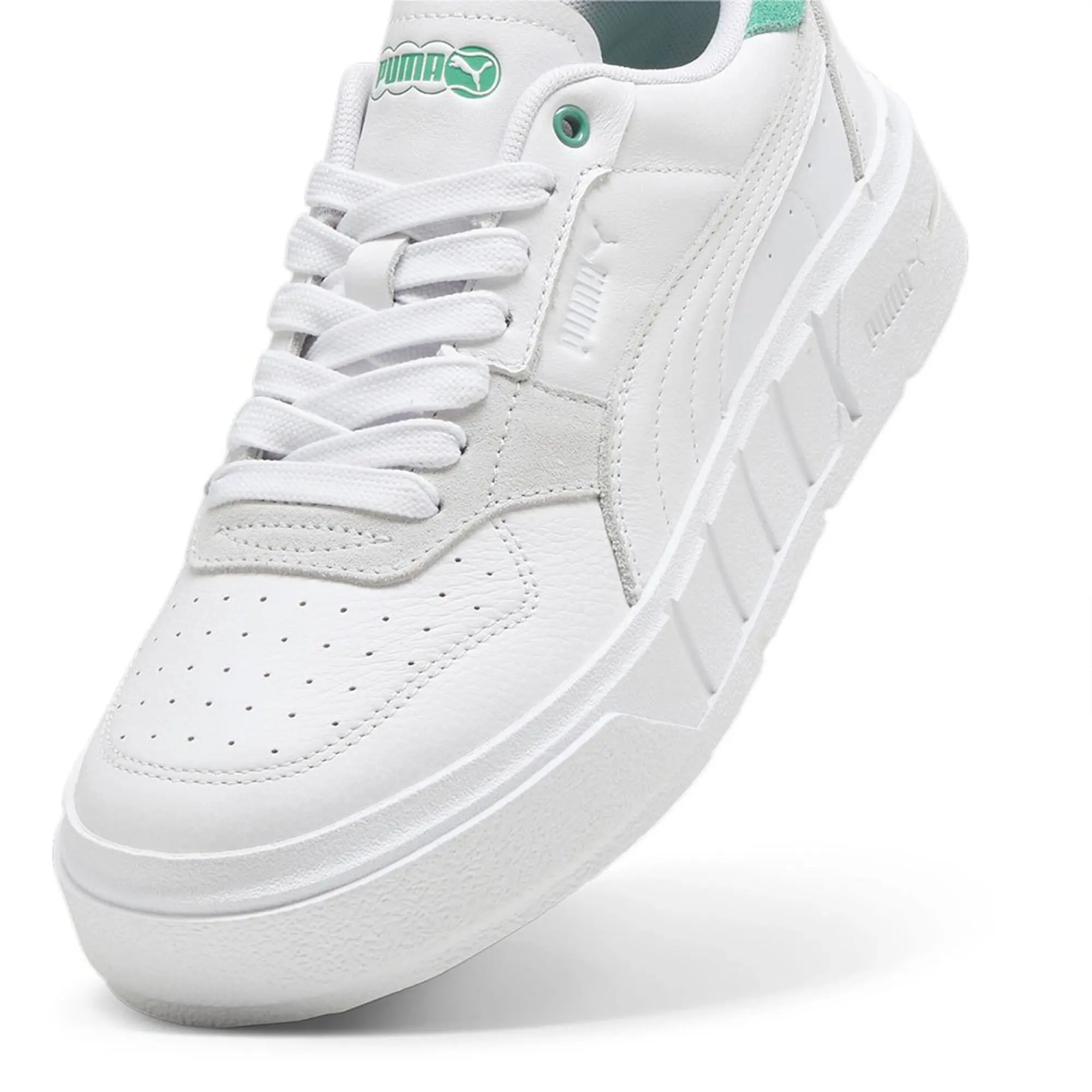 Puma Cali Court Lth Wns - White