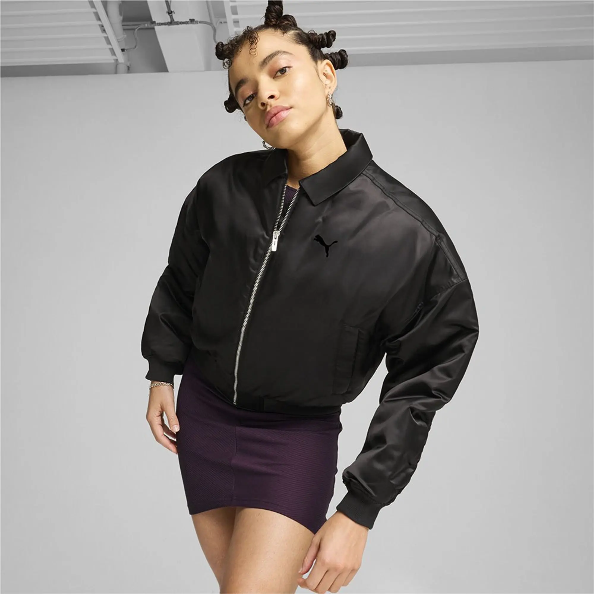 Puma Select Satin Bomber Jacket