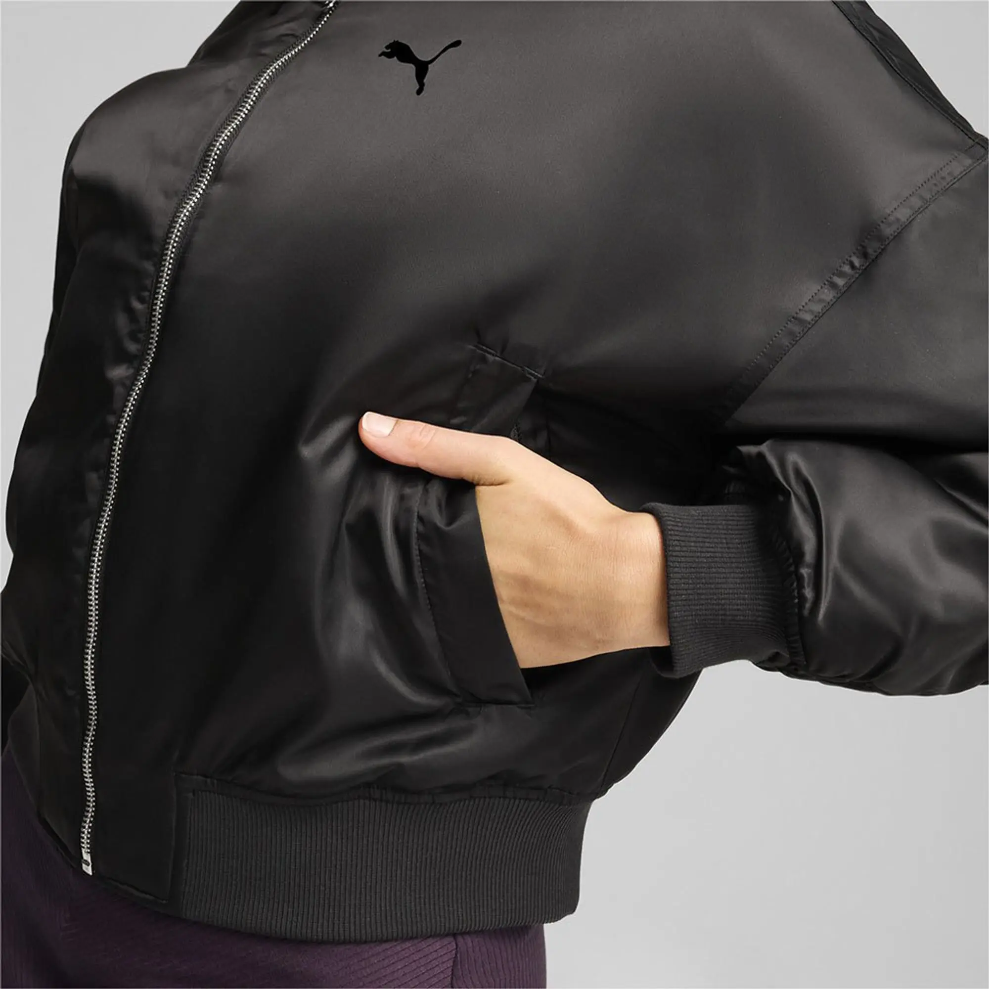 Puma Select Satin Bomber Jacket