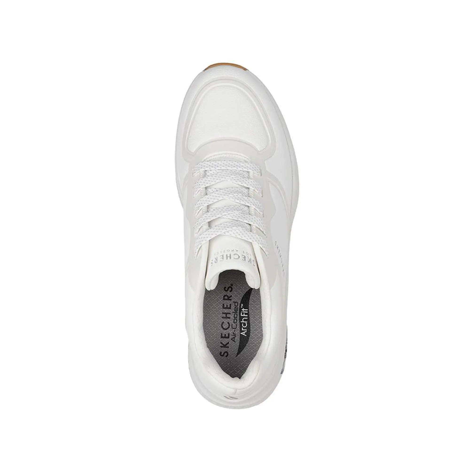 Skechers Women's Arch Fit S-Miles - Mile Makers Sneaker in White